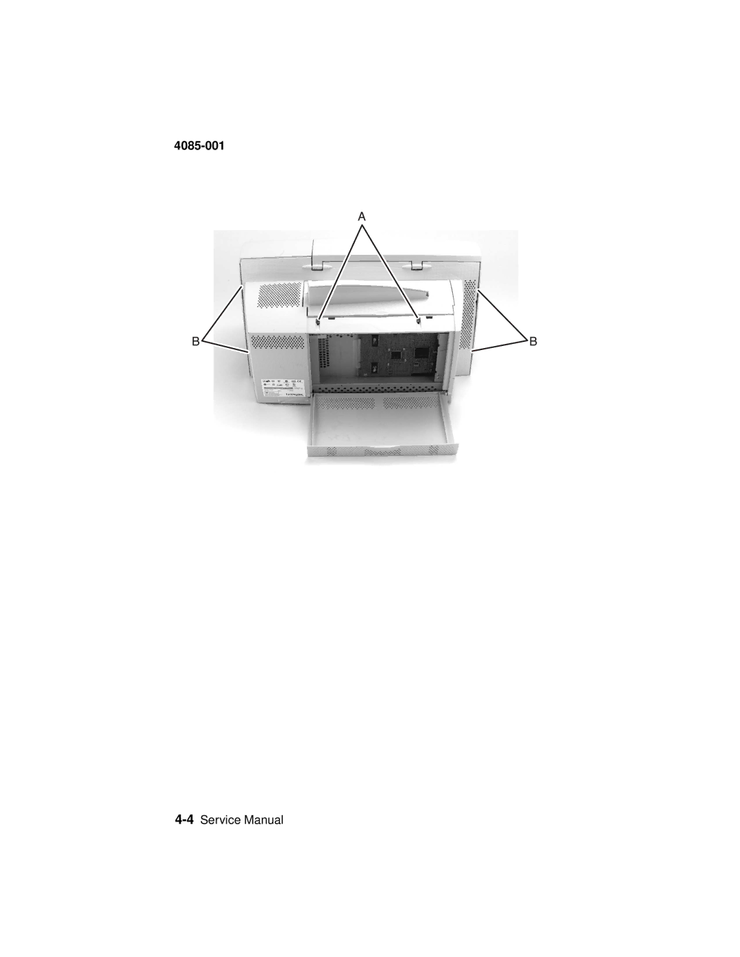 Lexmark J110, Printer manual 4085-001 