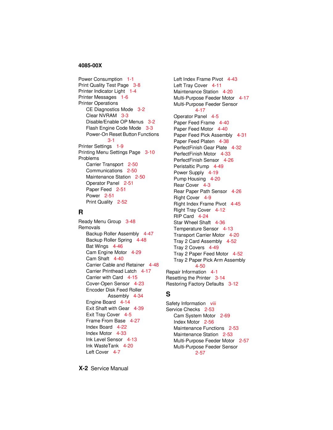 Lexmark J110, Printer manual Flash Engine Code Mode 