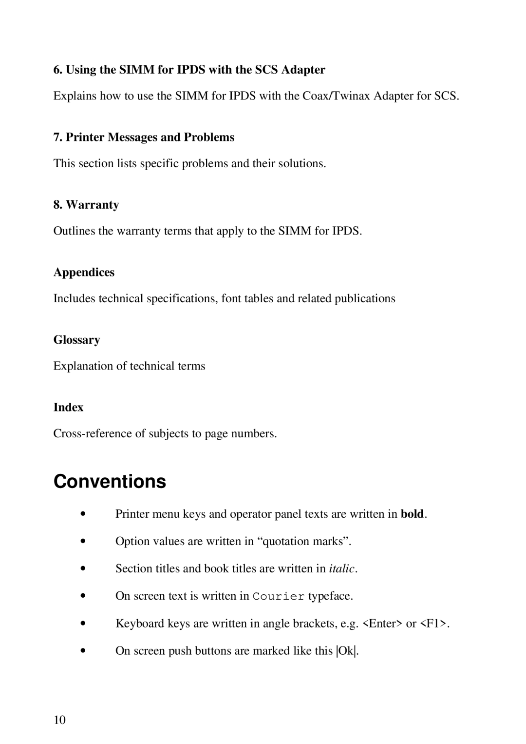 Lexmark K 1220, Se 3455 manual Conventions 