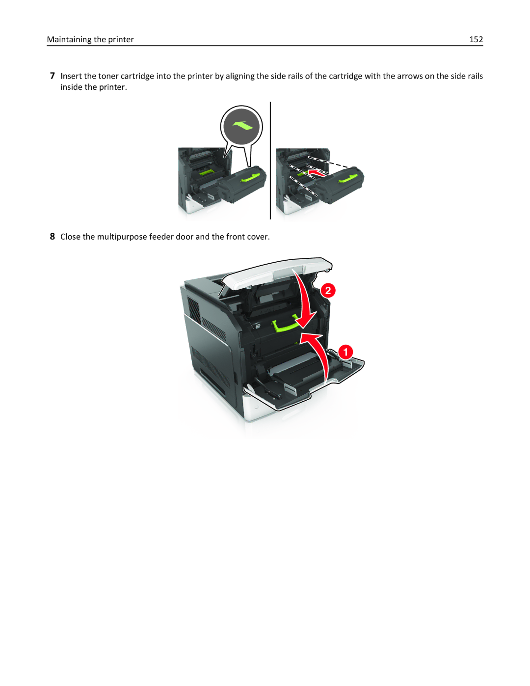 Lexmark M5163DN manual 