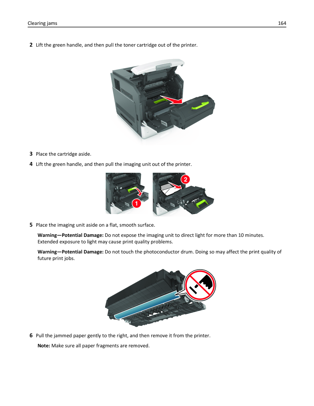 Lexmark M5163DN manual 