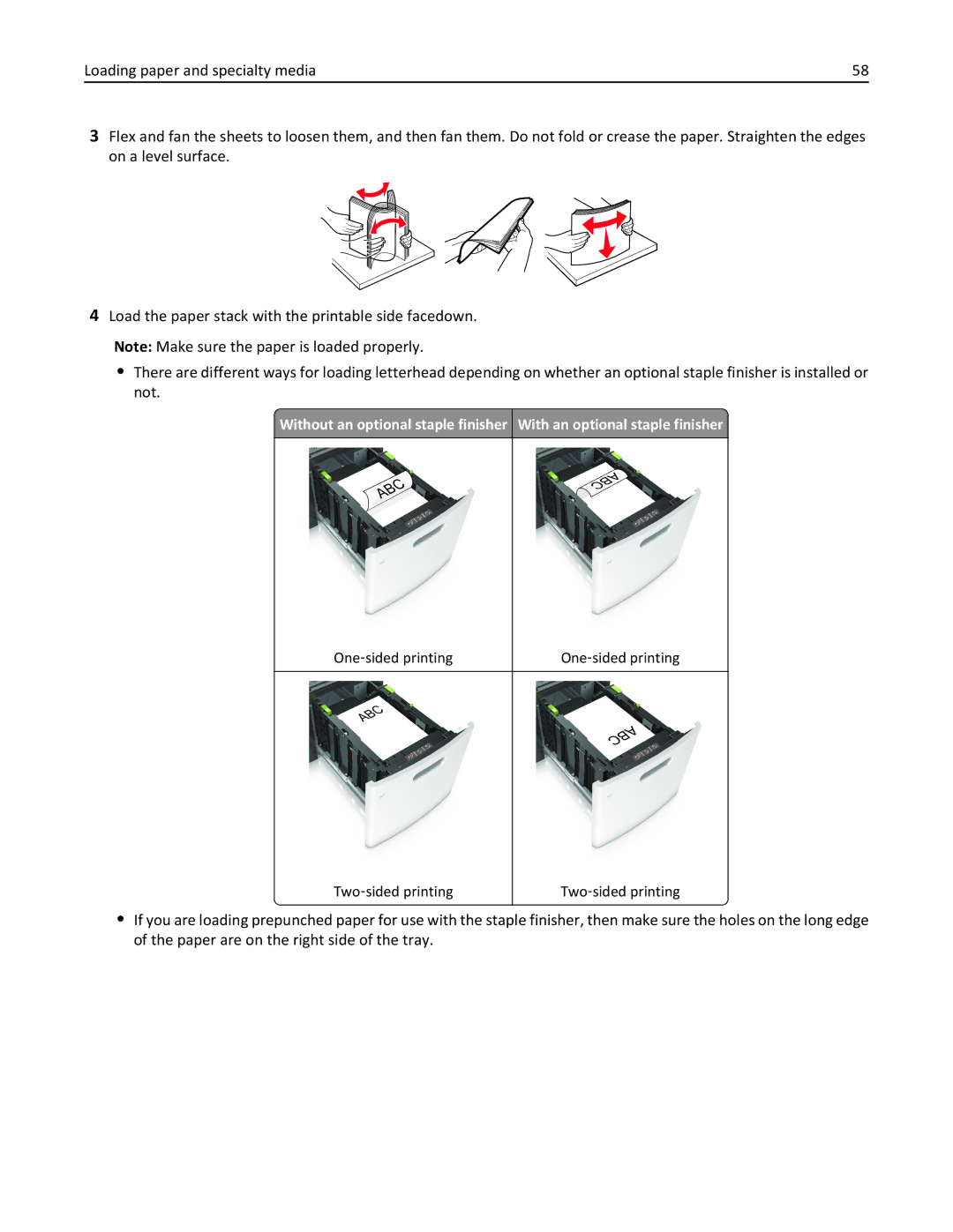 Lexmark M5163DN manual Abc 