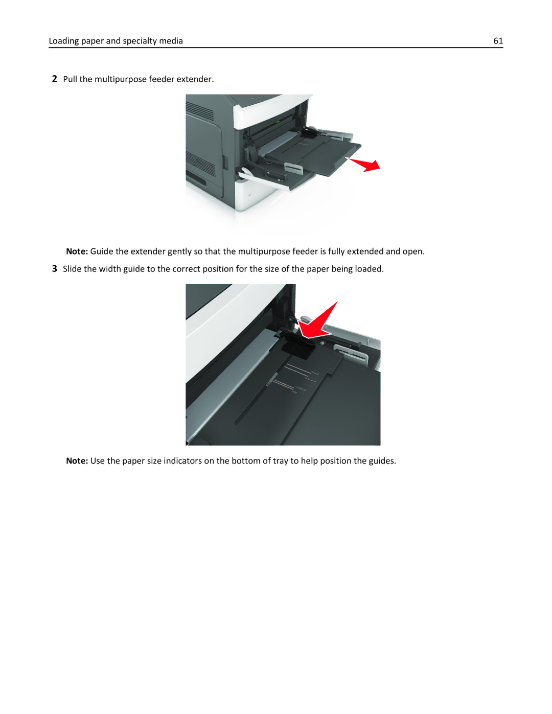 Lexmark M5163DN manual LTR Exec B5 