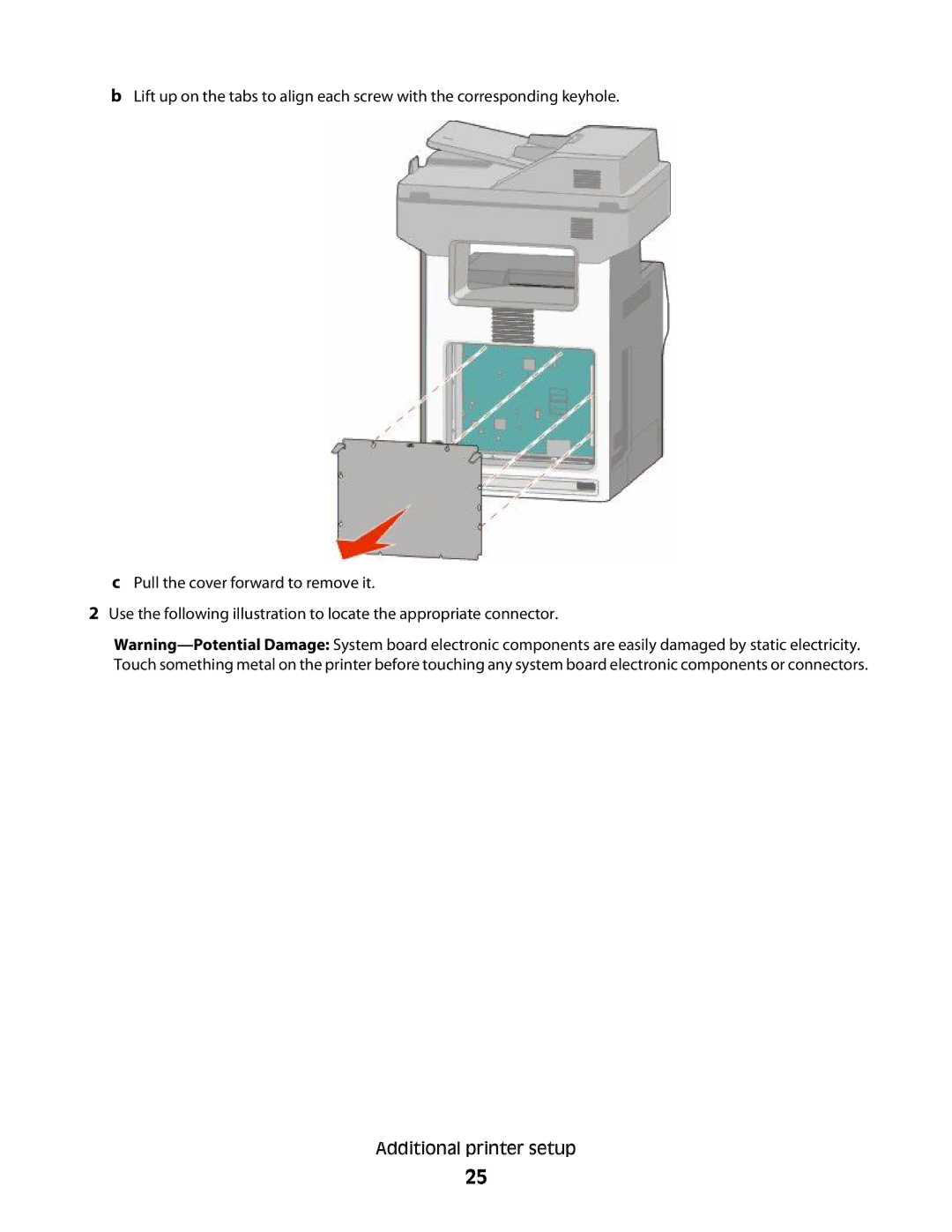 Lexmark MS00853, MS00859, MS00850, MS00855 manual Additional printer setup 