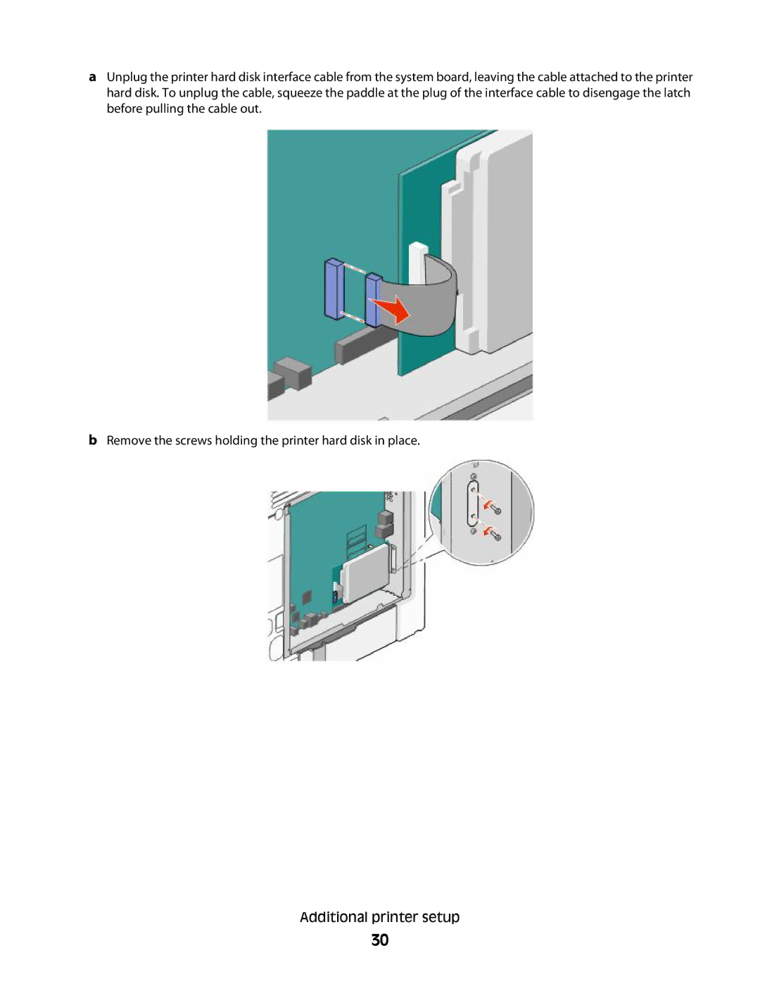 Lexmark MS00850, MS00859, MS00853, MS00855 manual Additional printer setup 