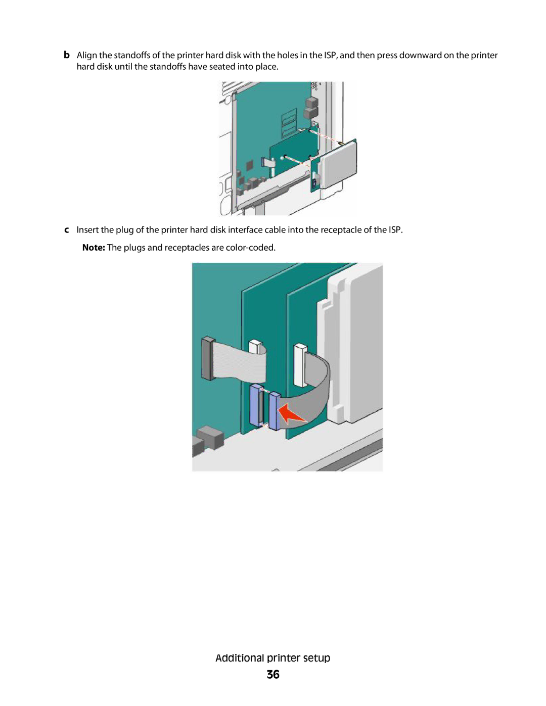 Lexmark MS00859, MS00853, MS00850, MS00855 manual Additional printer setup 