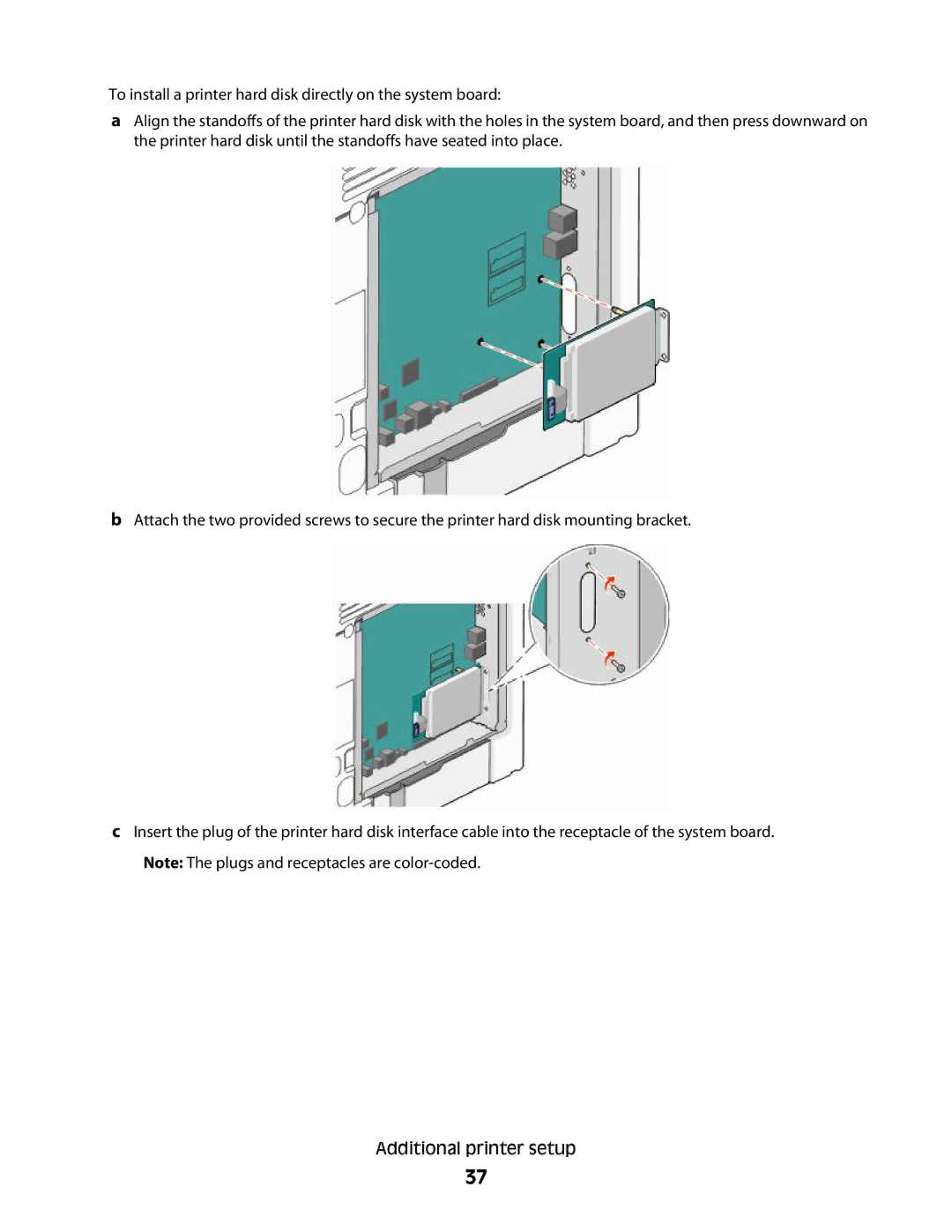 Lexmark MS00853, MS00859, MS00850, MS00855 manual Additional printer setup 