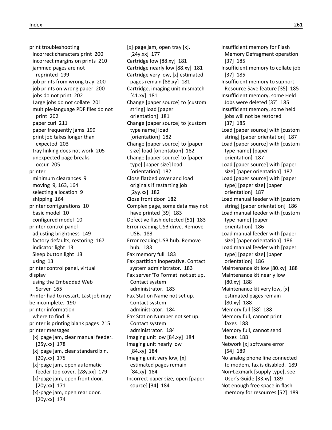 Lexmark MX310 manual 