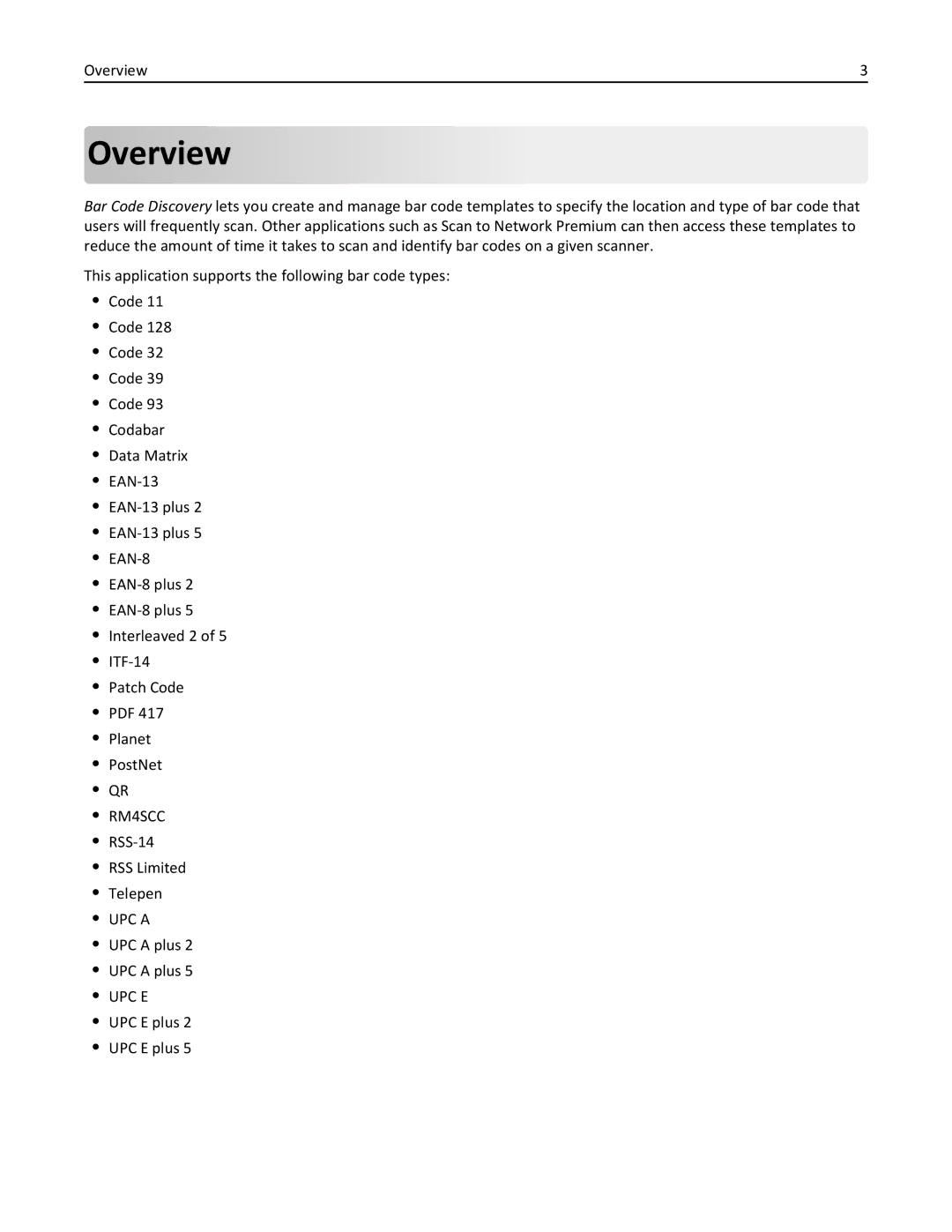 Lexmark MX6500E manual Overview 