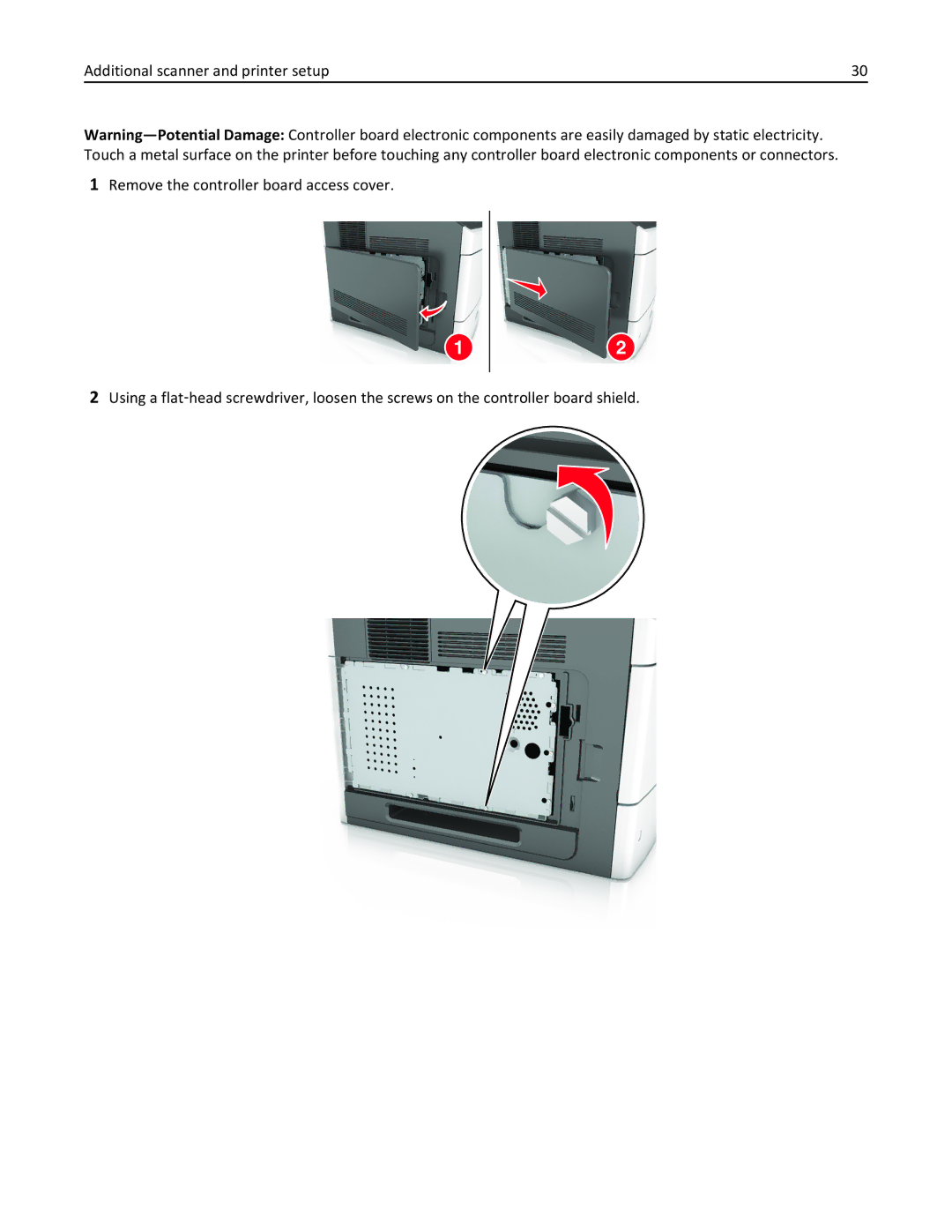 Lexmark MX6500E manual 