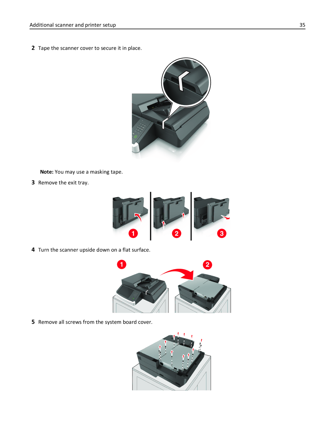 Lexmark MX6500E manual 