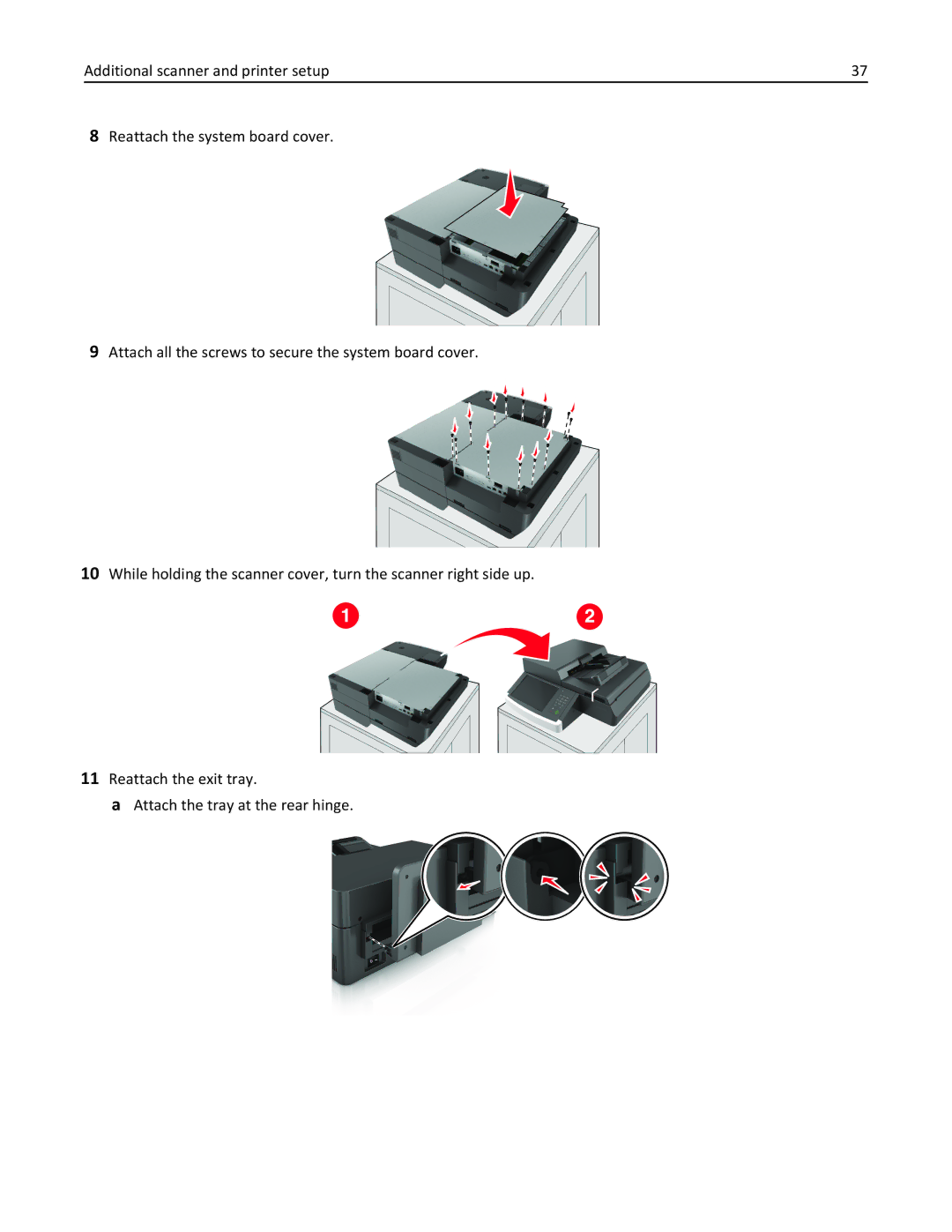 Lexmark MX6500E manual 