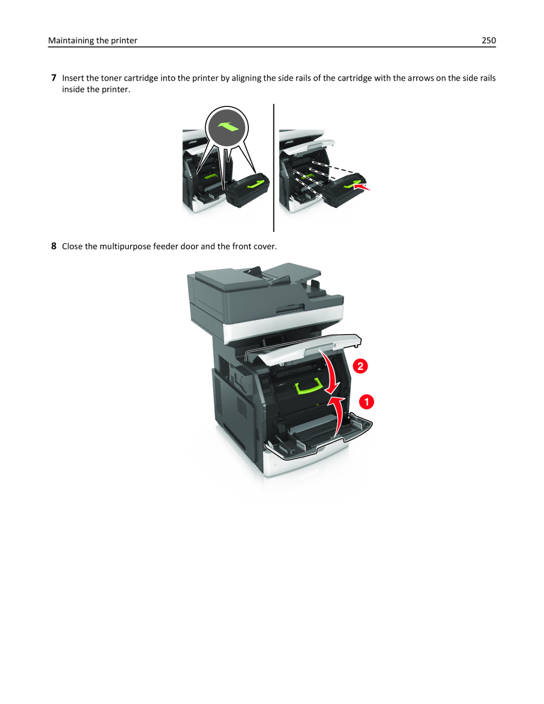 Lexmark MX710DHE, 24T7310, 237, 037 manual 