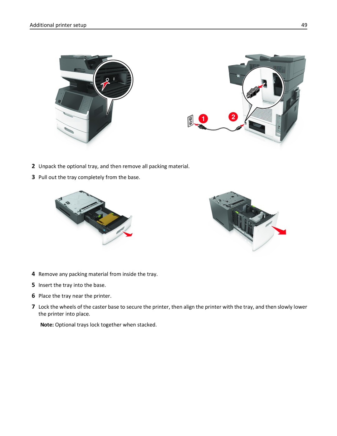 Lexmark MX710DE, MX711DTHE, MX711DE, 24T7406, 24T7401, 24TT204 manual 