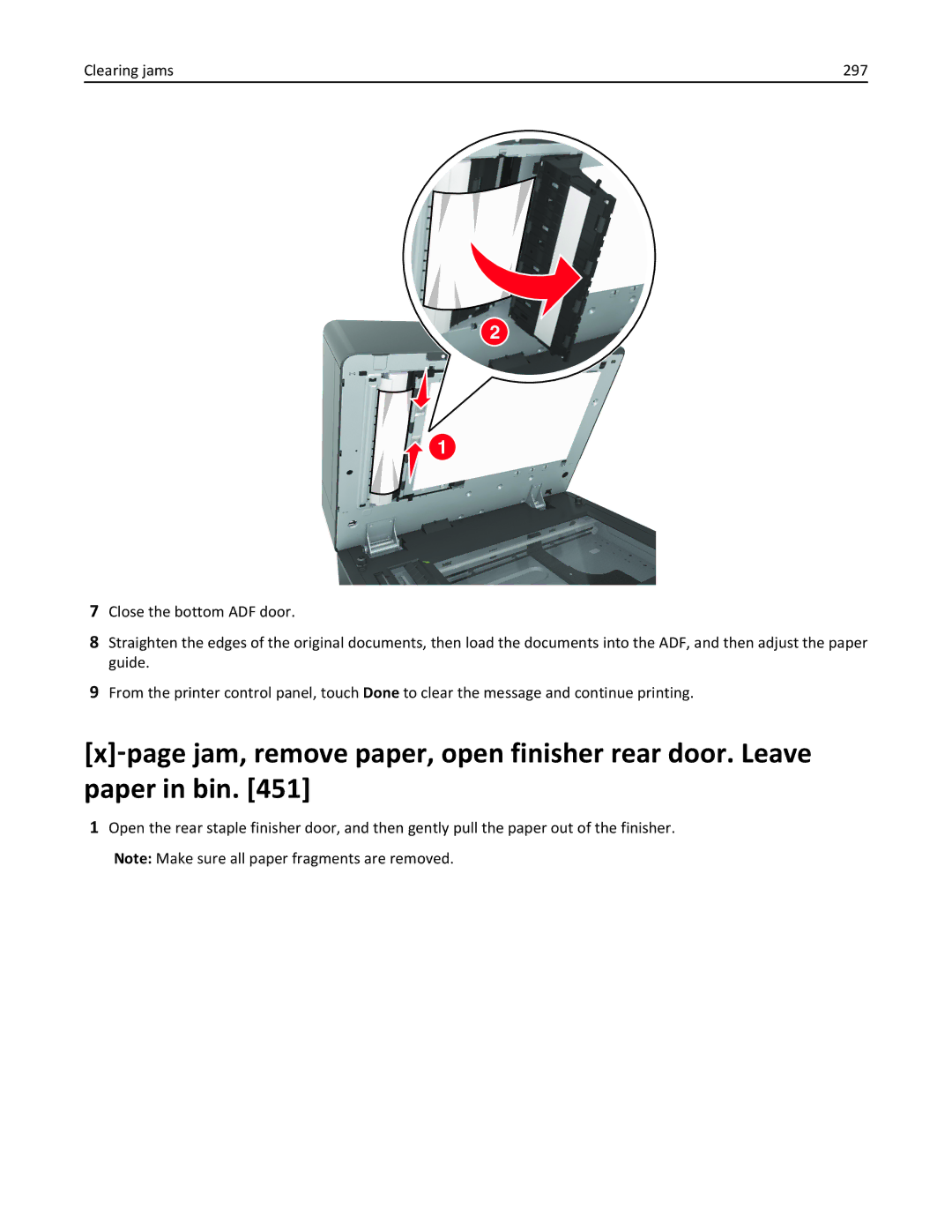 Lexmark 836, MX810DFE, 24T0041 manual 