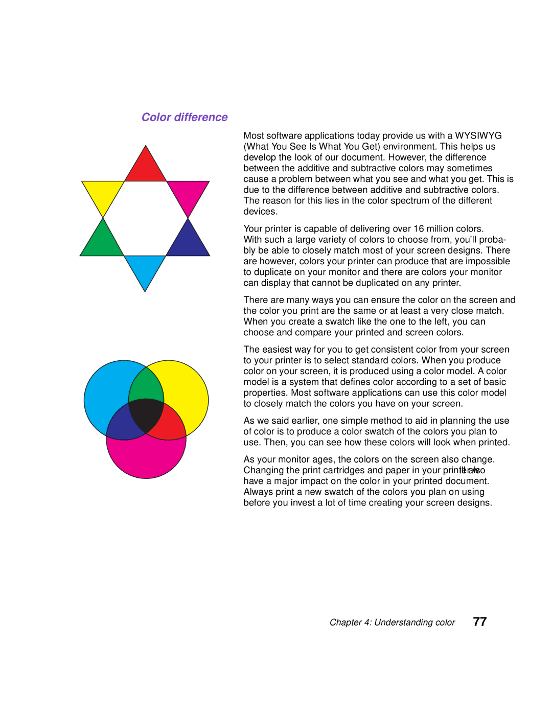 Lexmark Optra C710 manual Color difference 