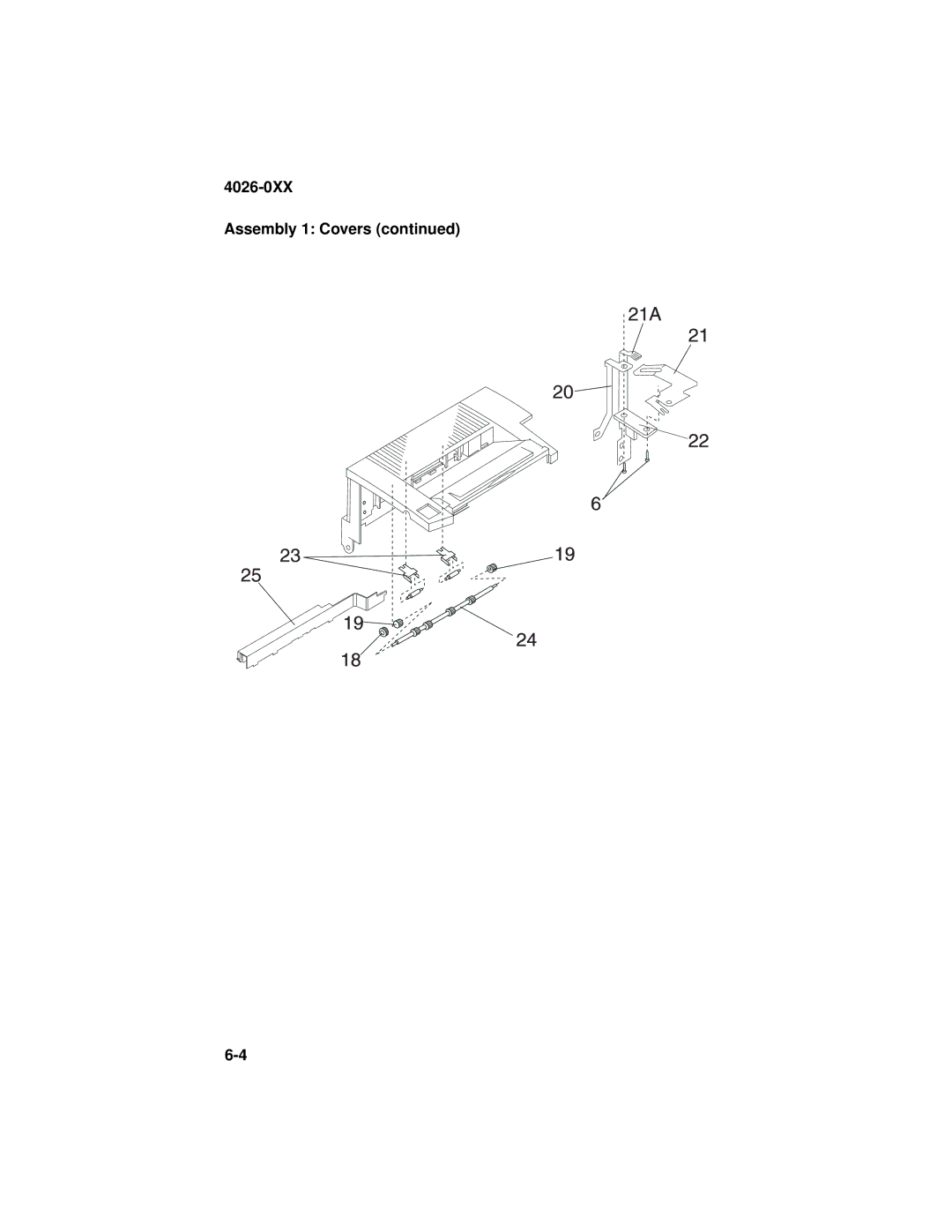 Lexmark OptraTM manual 4026-0XX Assembly 1 Covers 