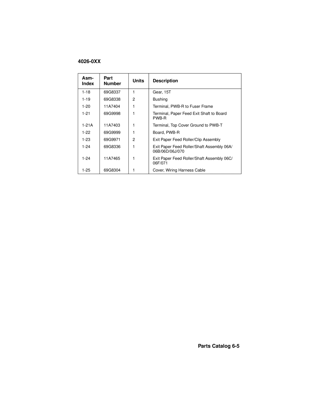 Lexmark OptraTM manual Pwb-R 