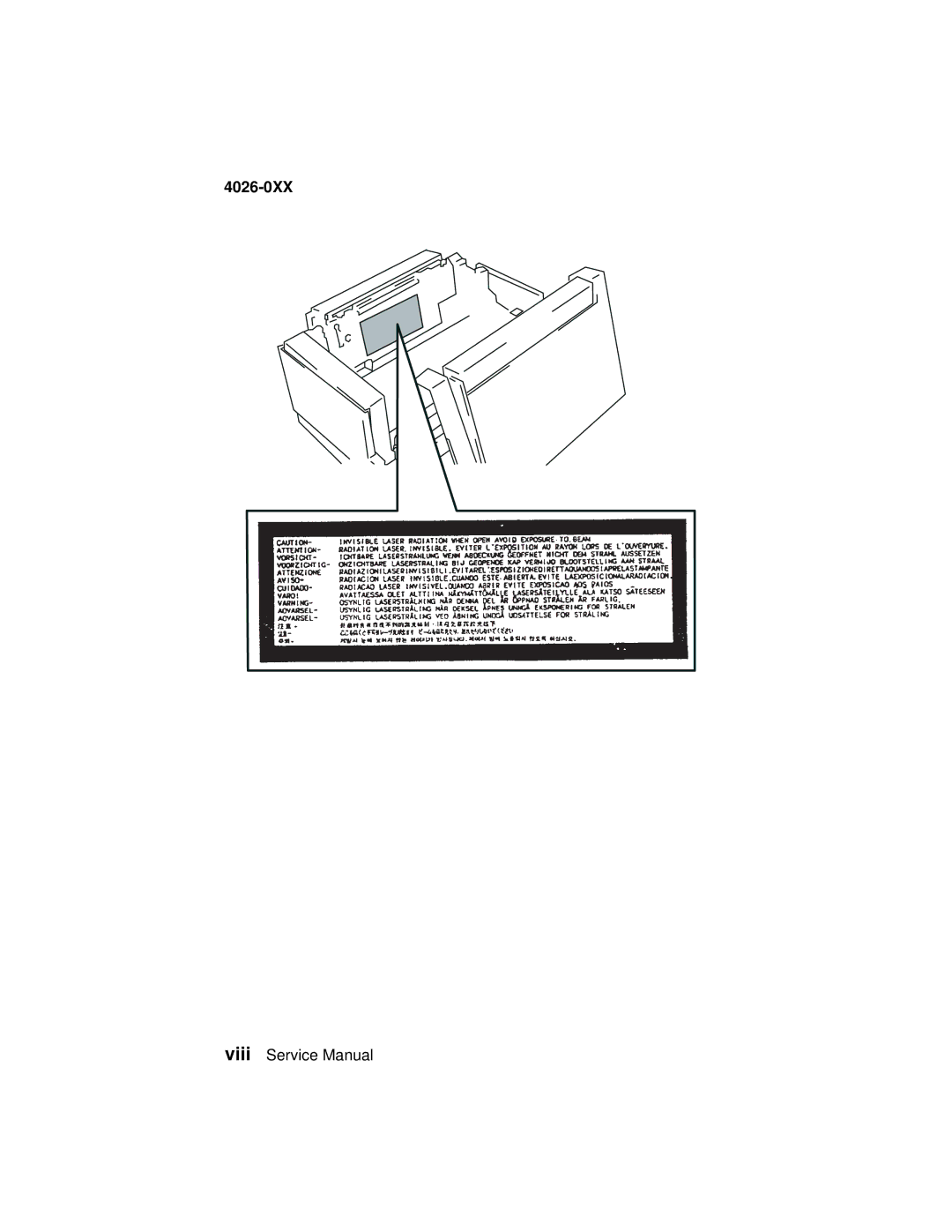 Lexmark OptraTM manual 4026-0XX 