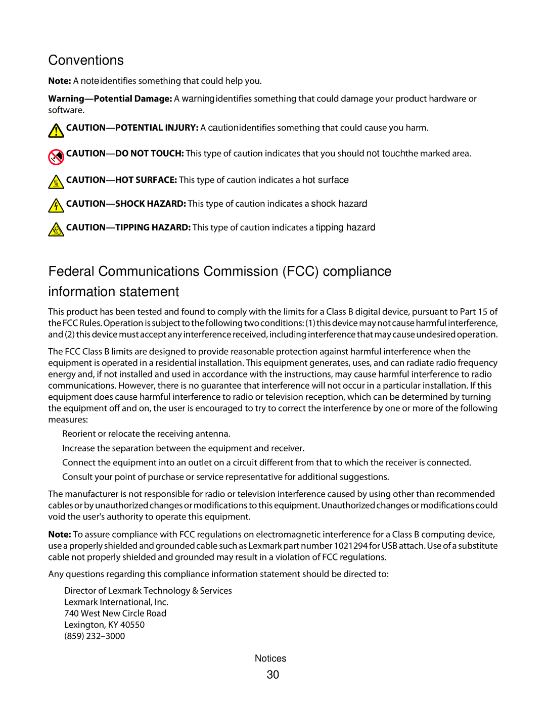 Lexmark P200 Series manual 