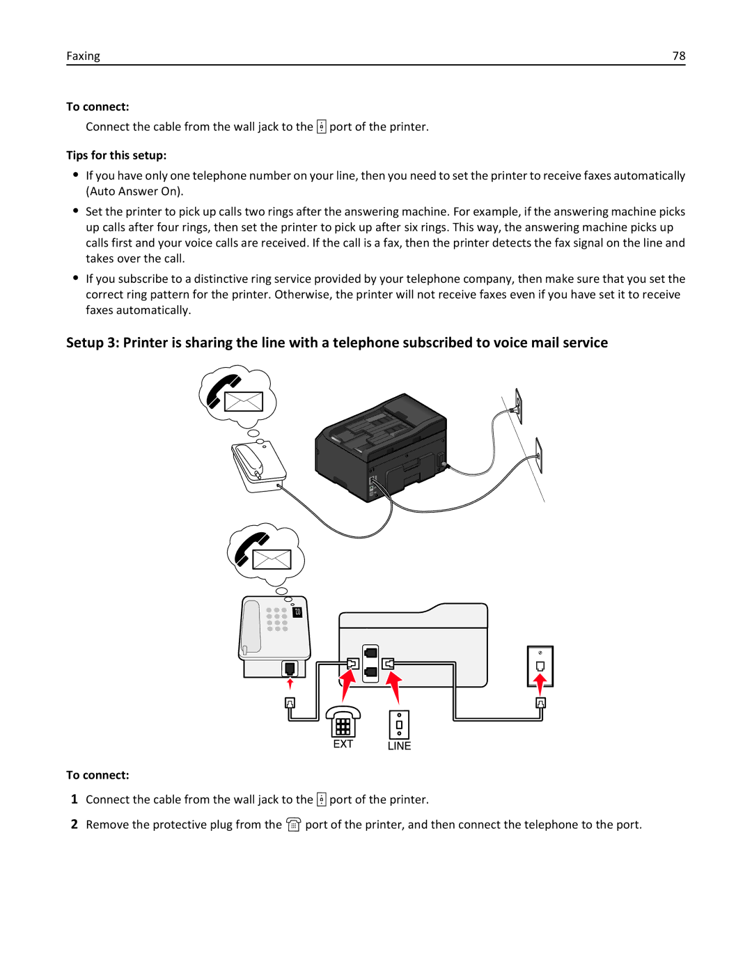 Lexmark PRO4000C, 90P3000 manual To connect 