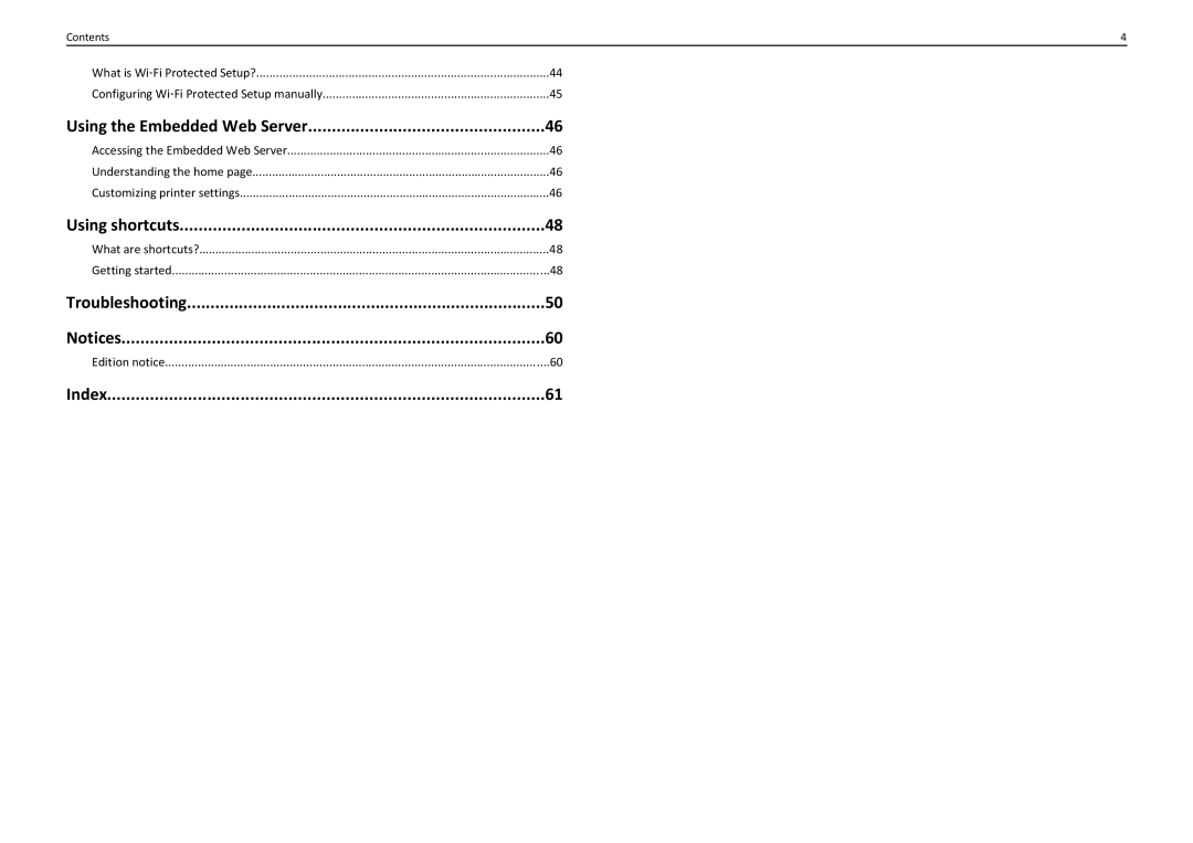 Lexmark PRO4000C manual What are shortcuts? Getting started, Edition notice 