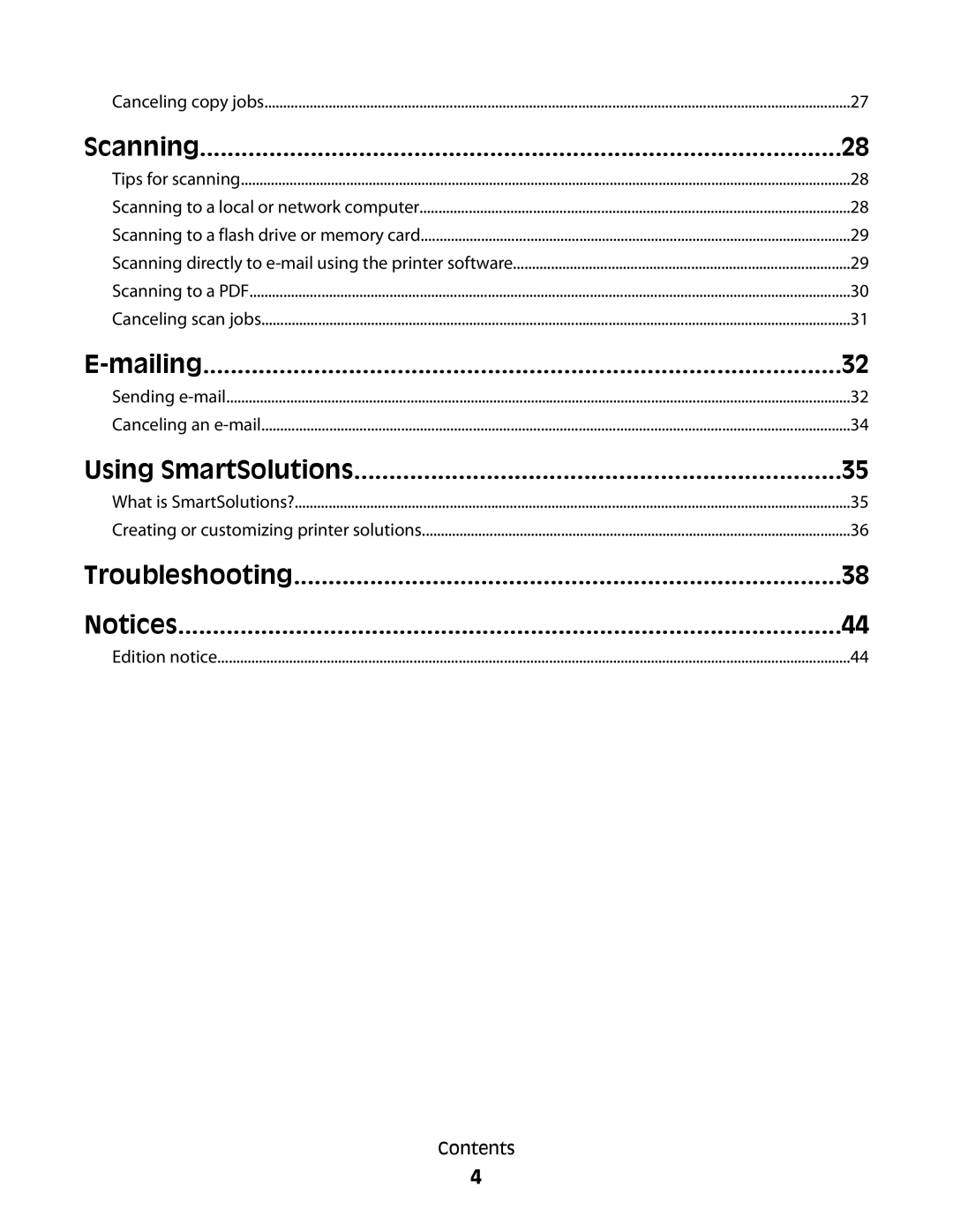 Lexmark Pro900 manual Scanning 