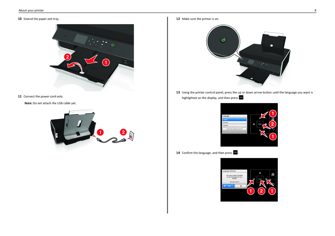 Lexmark S310 manual Yes 