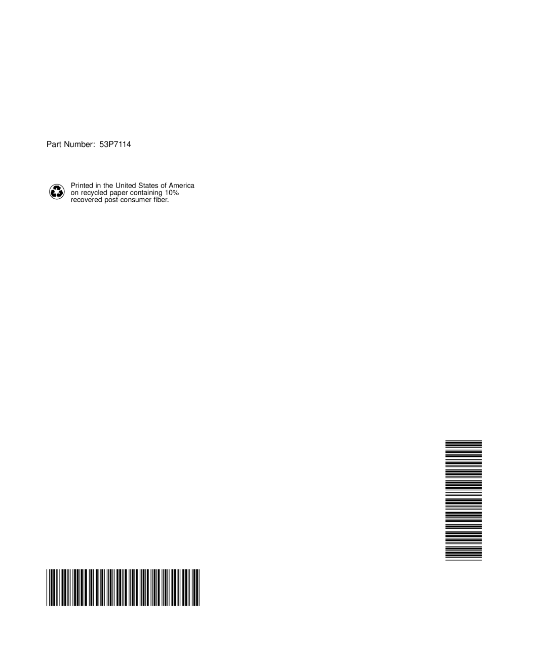 Lexmark S510-2222-00 setup guide Part Number 53P7114 