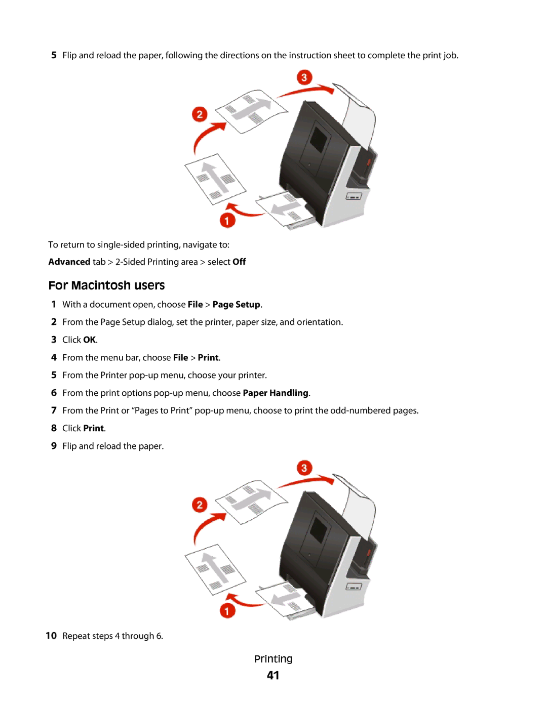 Lexmark S800 manual For Macintosh users 