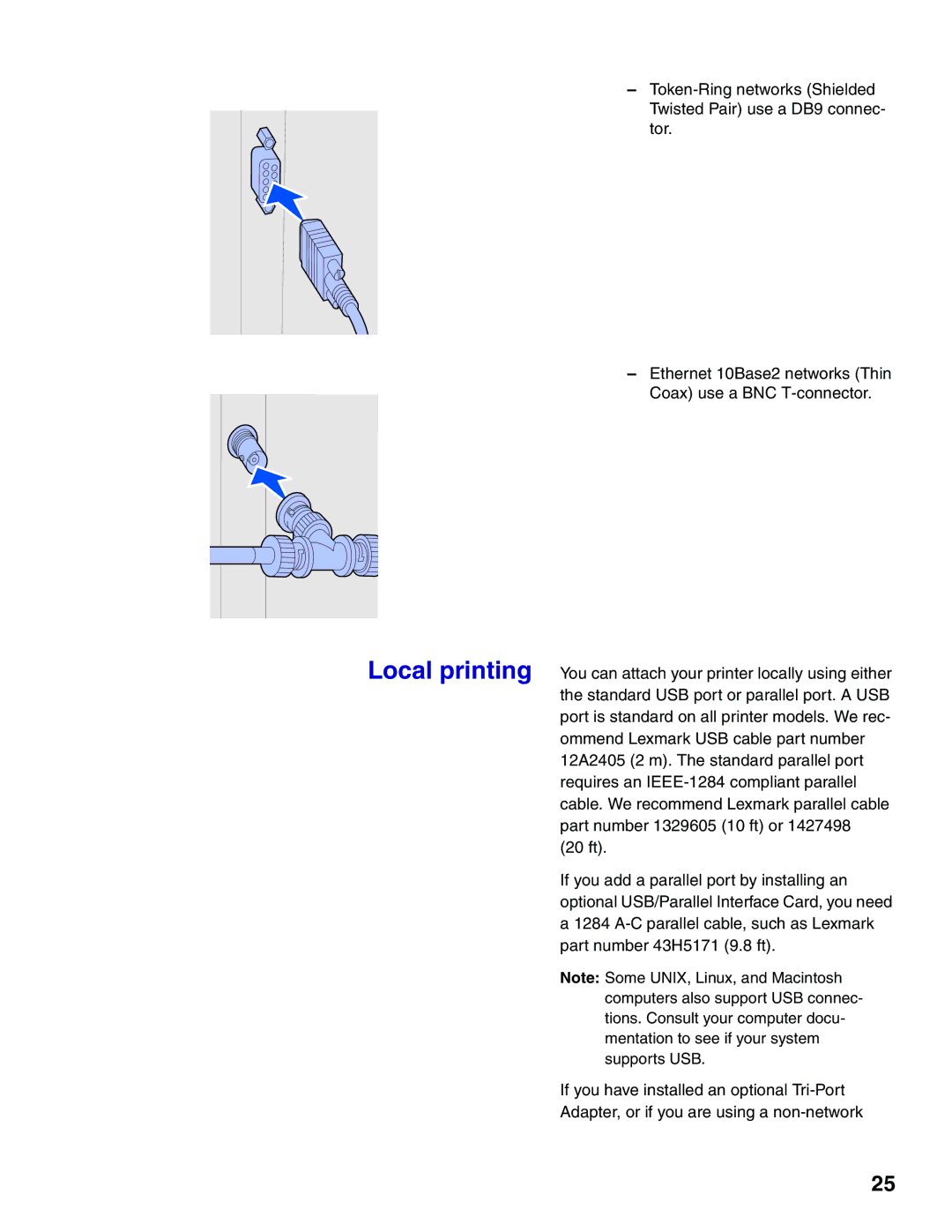 Lexmark T622, T620 setup guide 