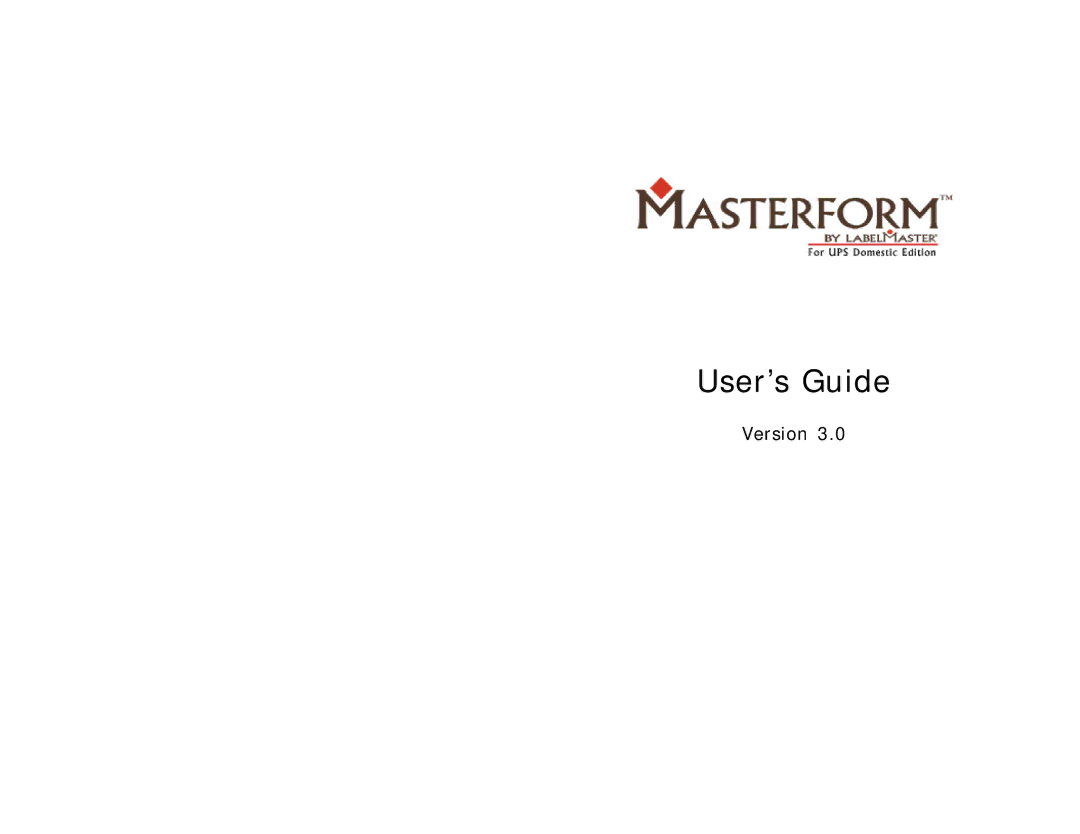 Lexmark Version 3.0 manual User’s Guide 