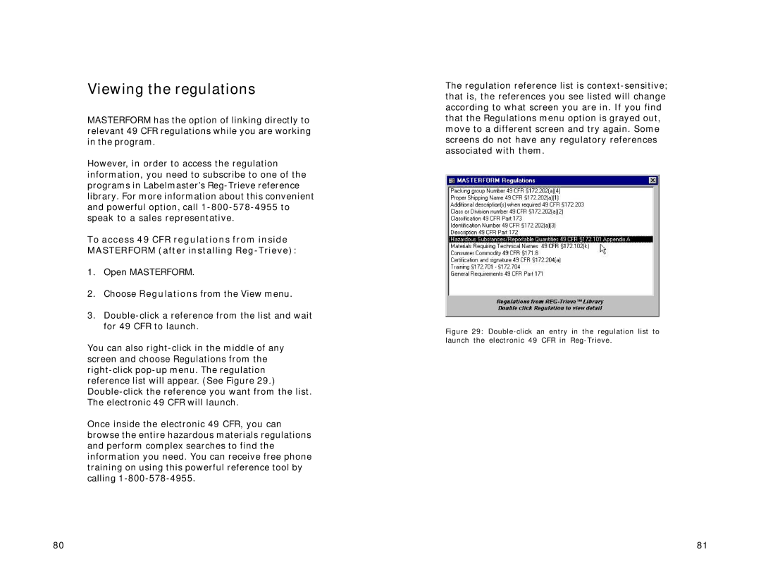 Lexmark Version 3.0 manual Viewing the regulations 