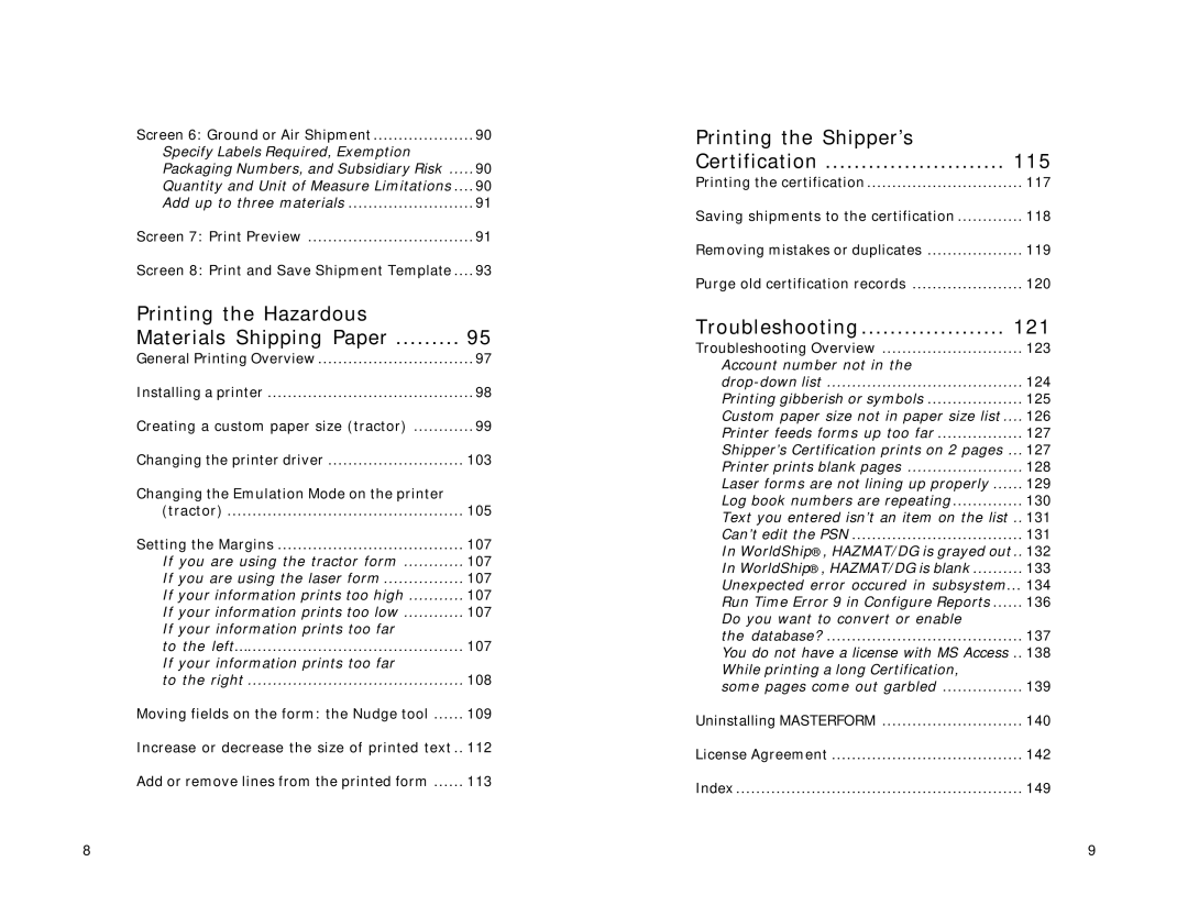 Lexmark Version 3.0 manual Printing the Shipper’s 