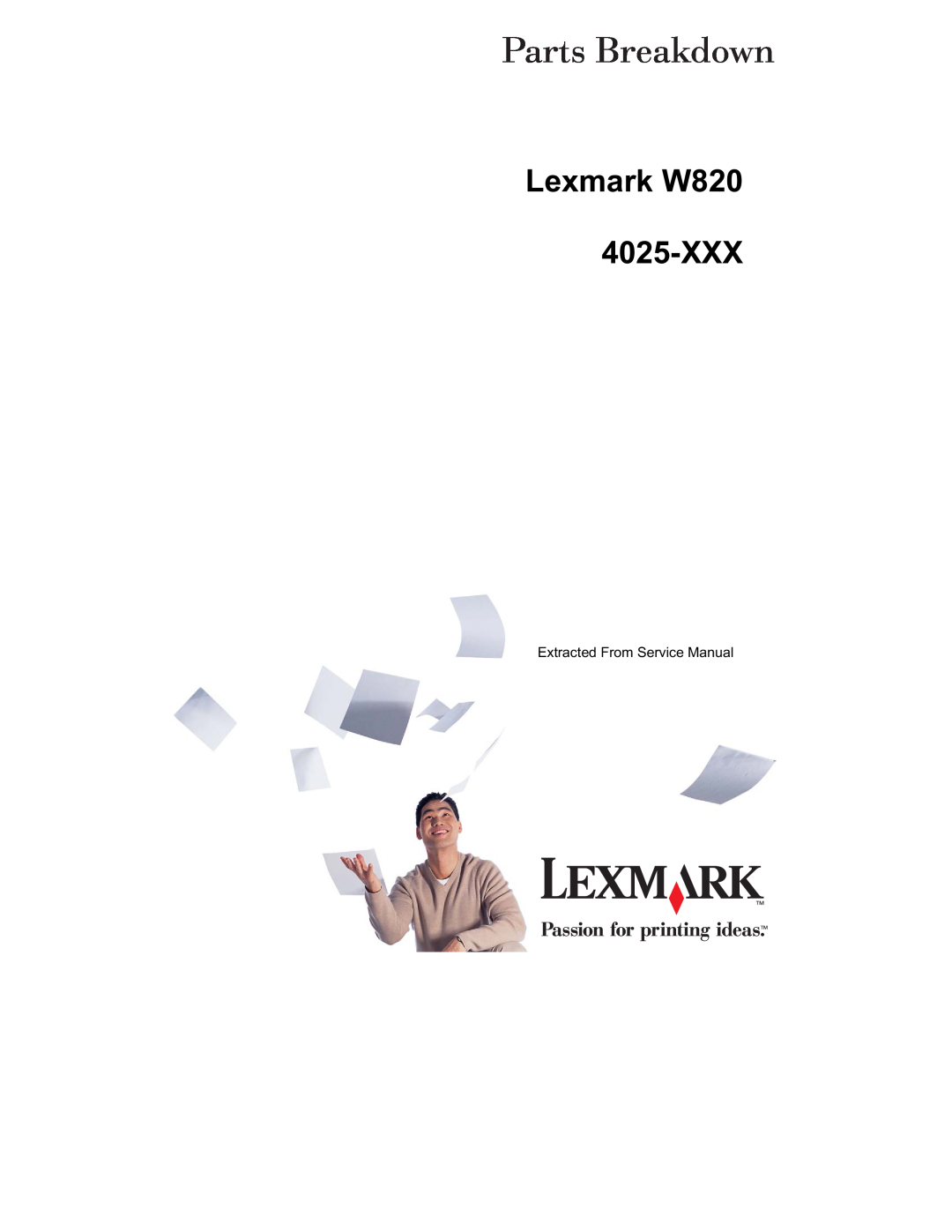 Lexmark W820 manual Preparing for disassembly, Removing the bins, Removing the optional finisher, Administration, Index 
