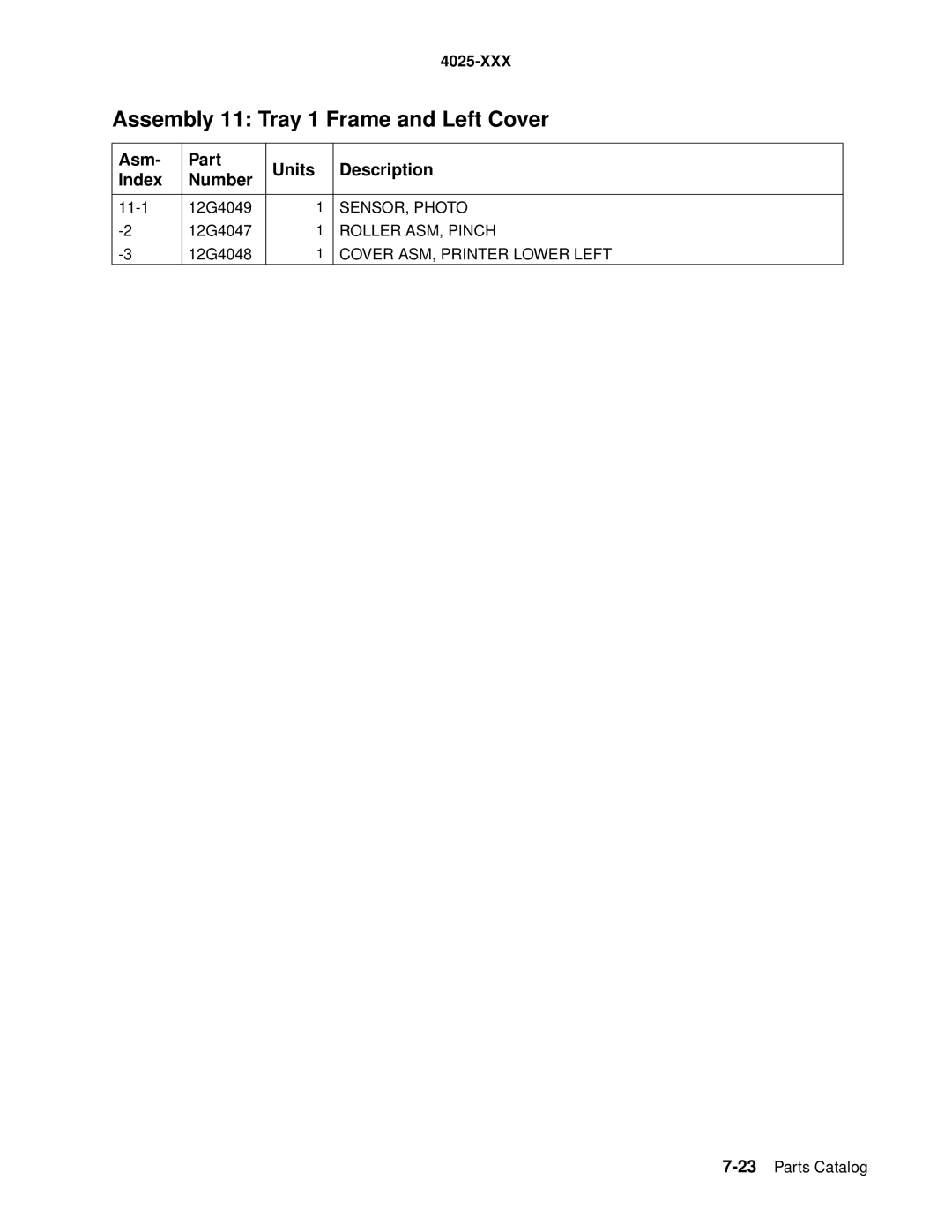 Lexmark W820 service manual Roller ASM, Pinch 