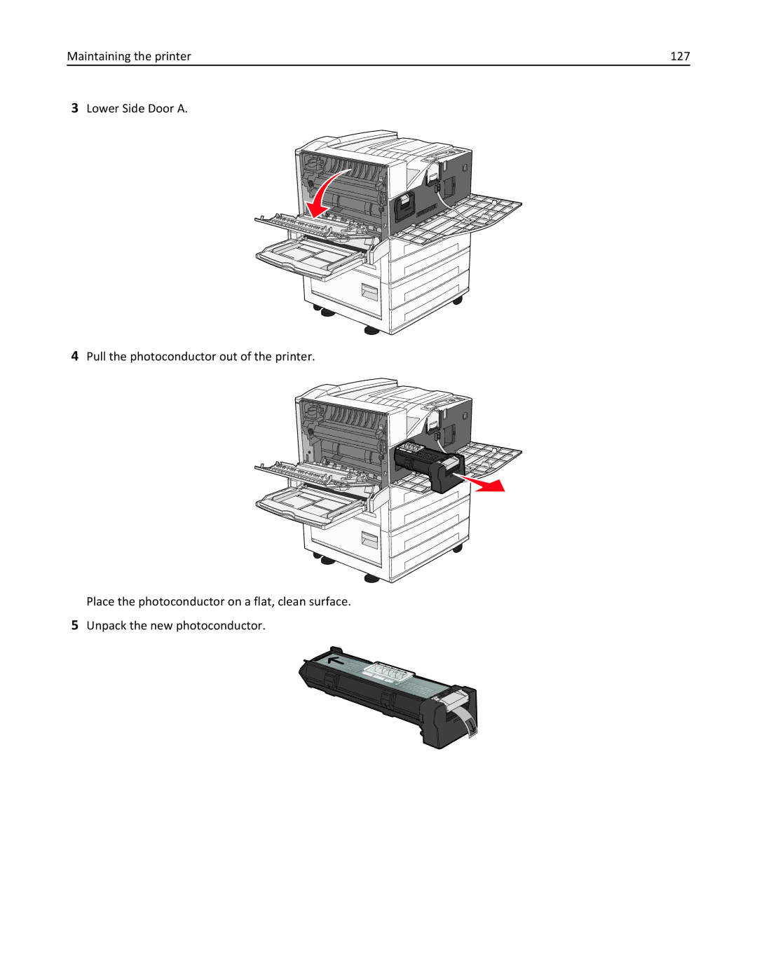 Lexmark W850 manual 