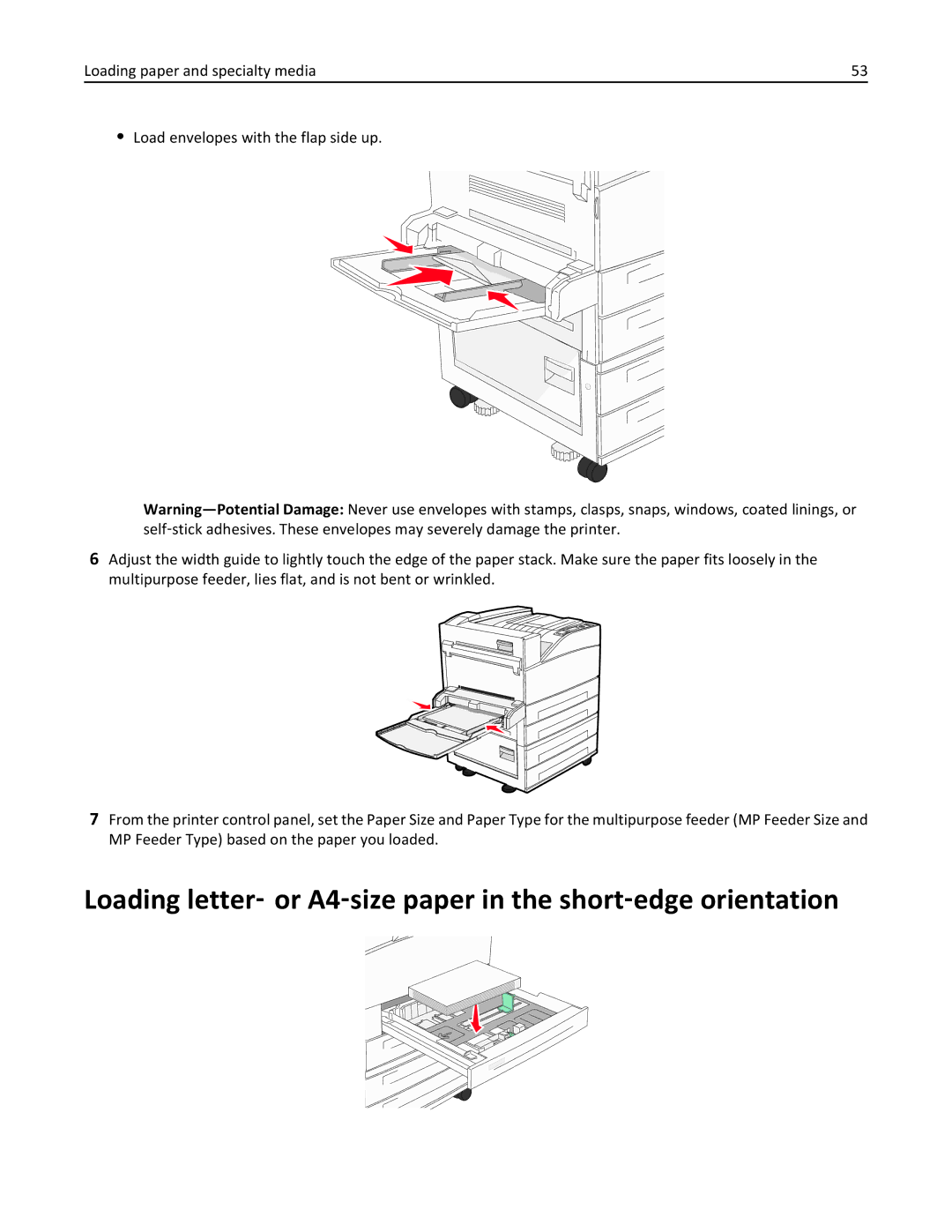 Lexmark W850 manual 