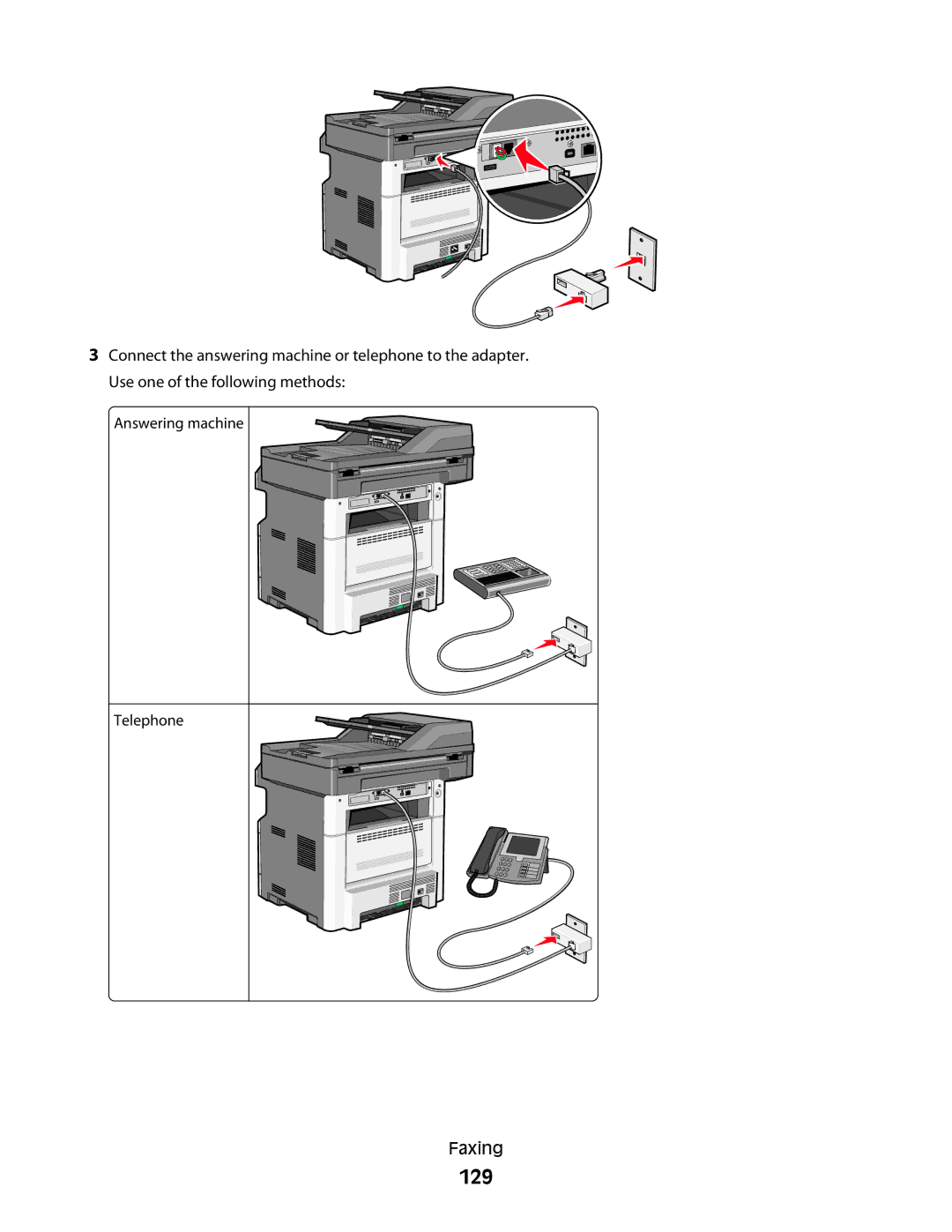 Lexmark 13C1262, X466de, X464de, 431, 63W, 636, g02, g12, g11, g01, hn2, hn1, wh2, wh1, n11, n12, X46X, X466dte, 13C1265, 13C0086 manual 129 