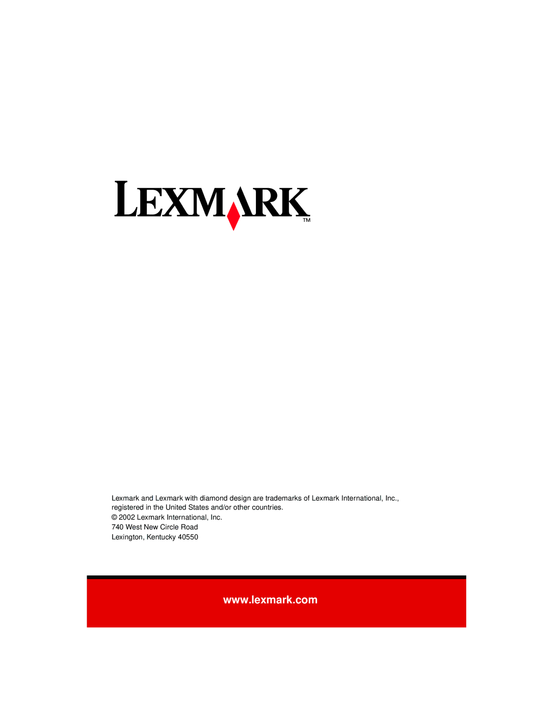 Lexmark x5100 manual 