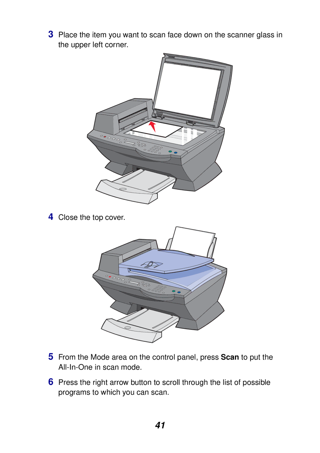 Lexmark X6100 manual 