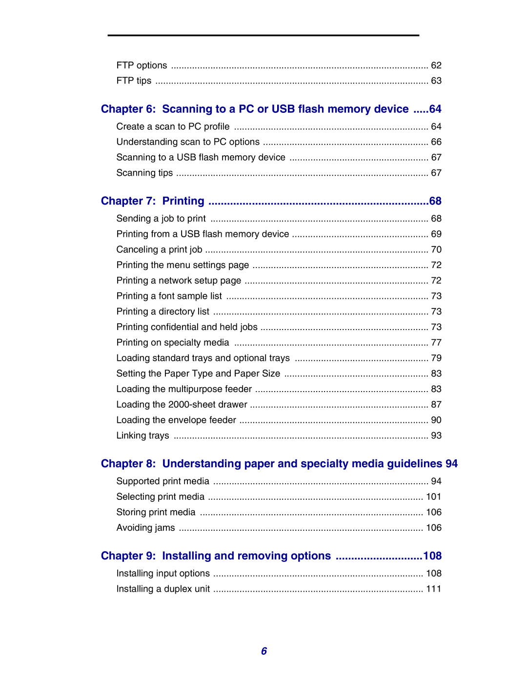 Lexmark X642e manual Understanding paper and specialty media guidelines 