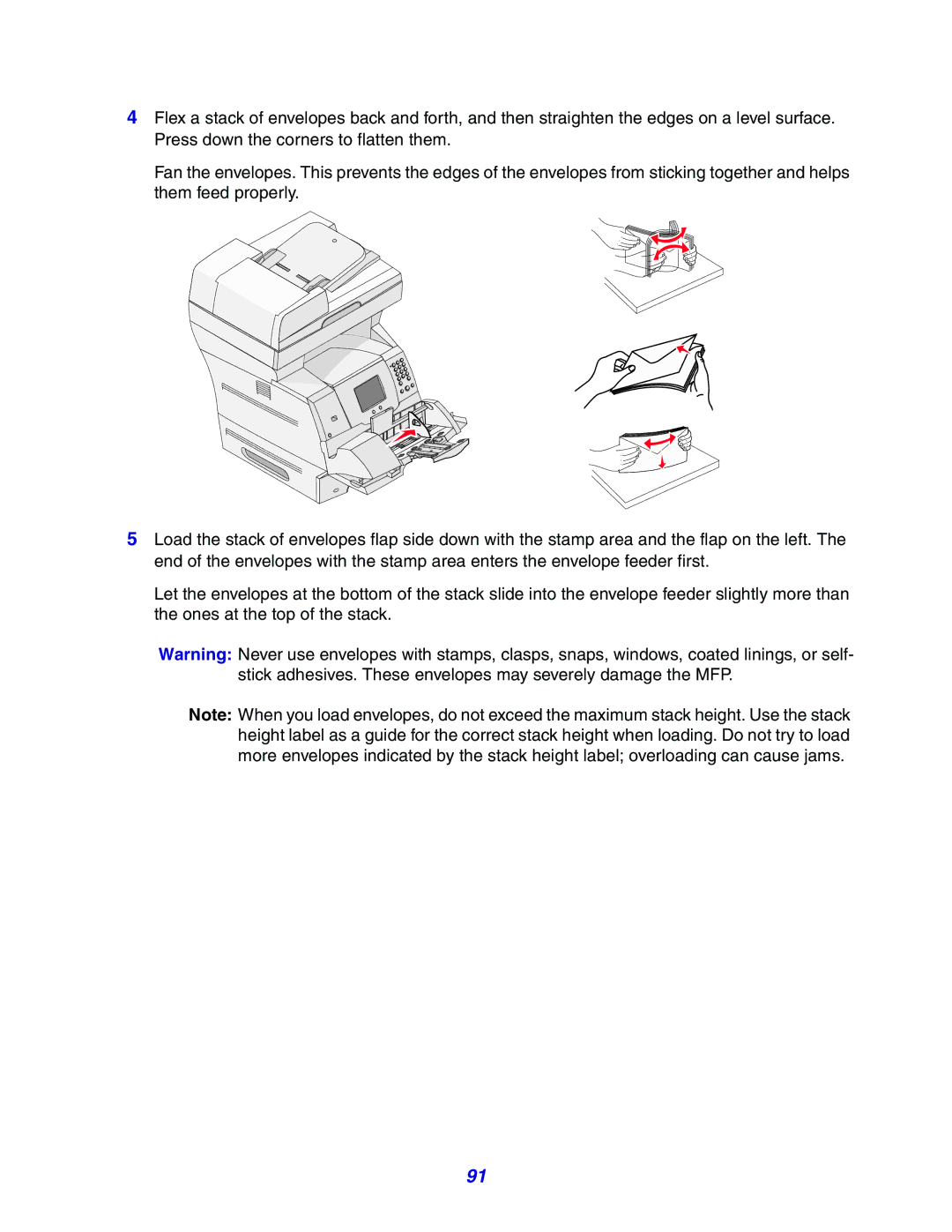 Lexmark X642e manual 