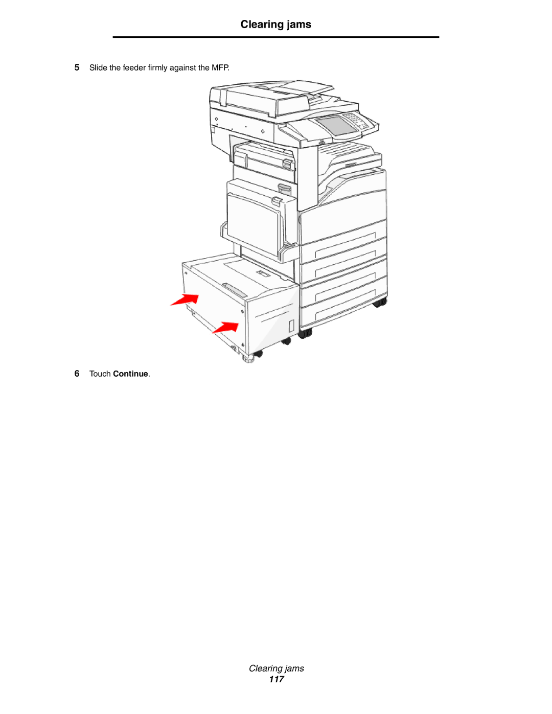 Lexmark X854e, X850e, X852e manual 117 