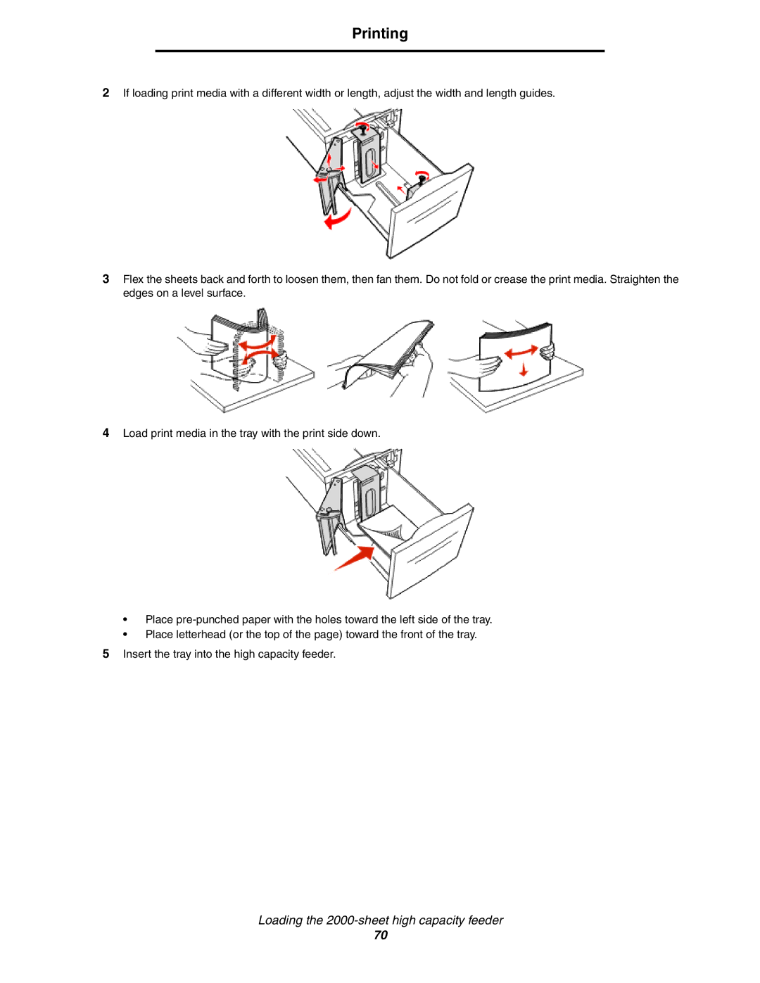 Lexmark X850e, X854e, X852e manual Printing 