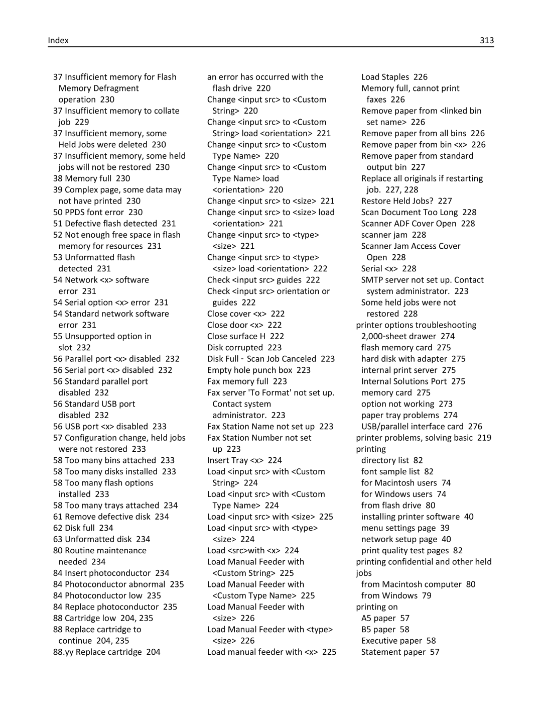 Lexmark 19Z0100, X862DTE, 19Z0201 manual 