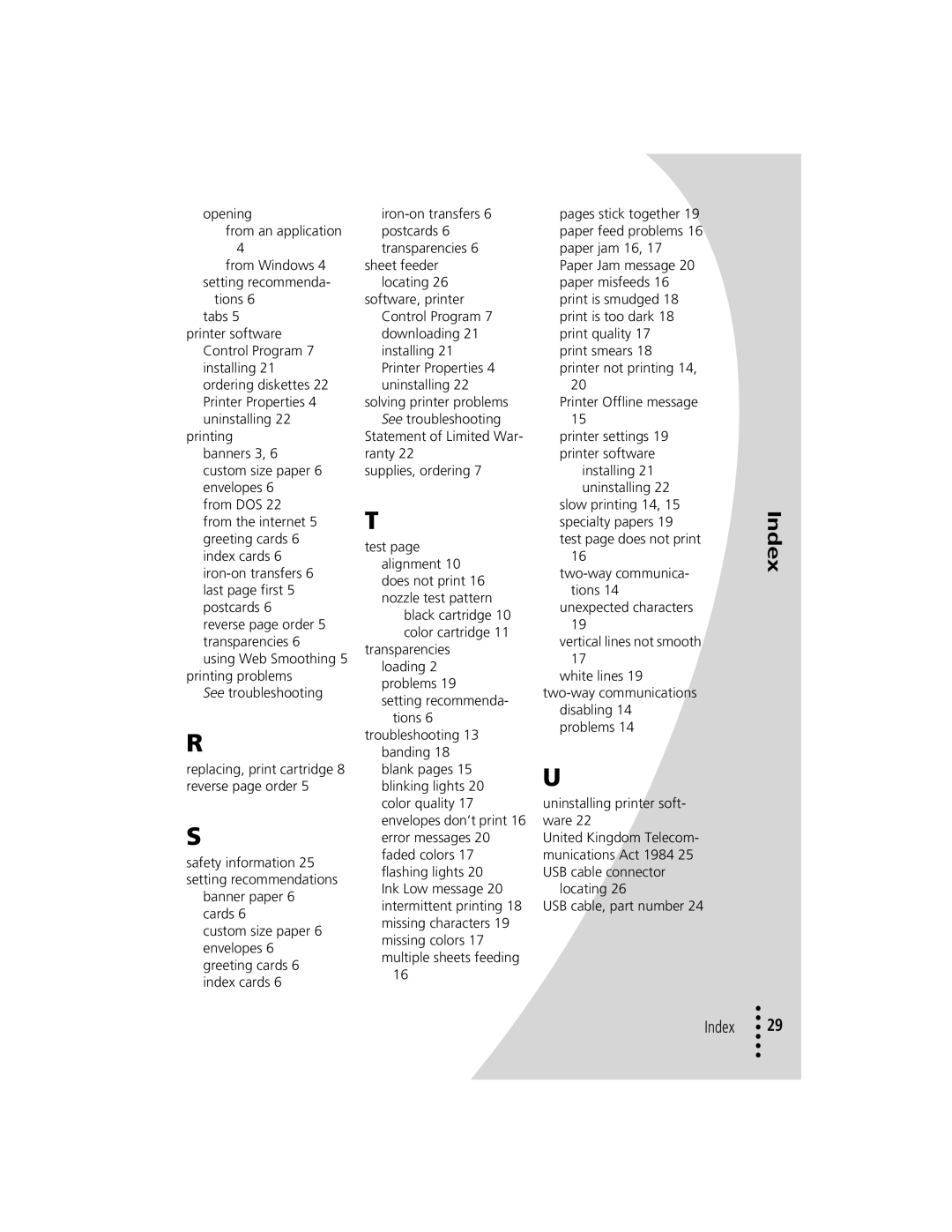 Lexmark Z12 manual Opening From an application 