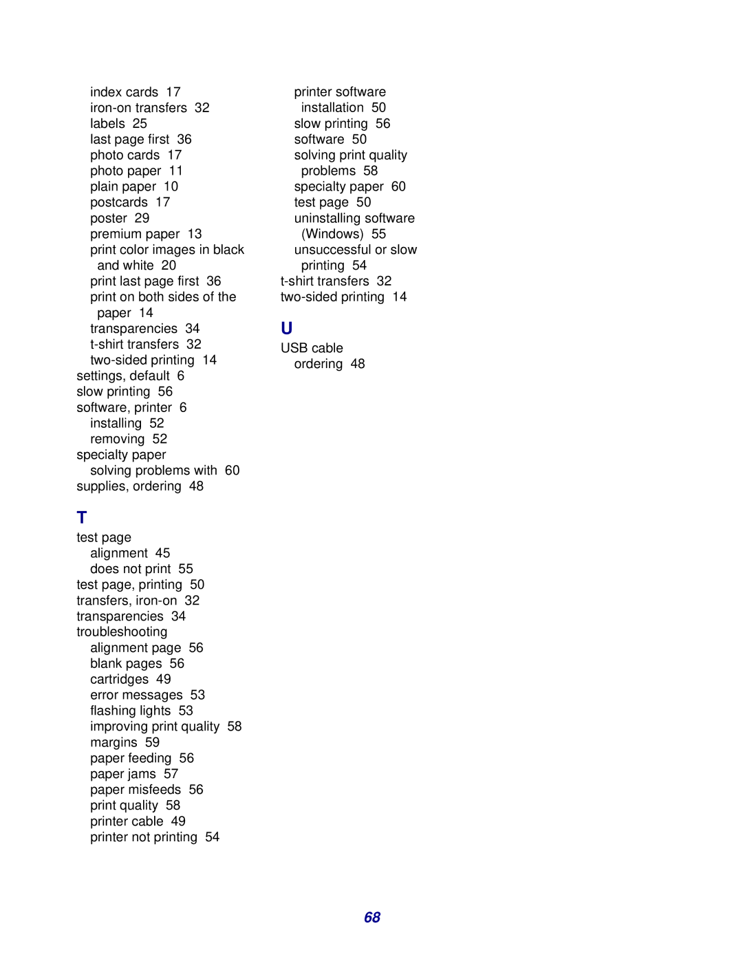 Lexmark Z600 manual Unsuccessful or slow 