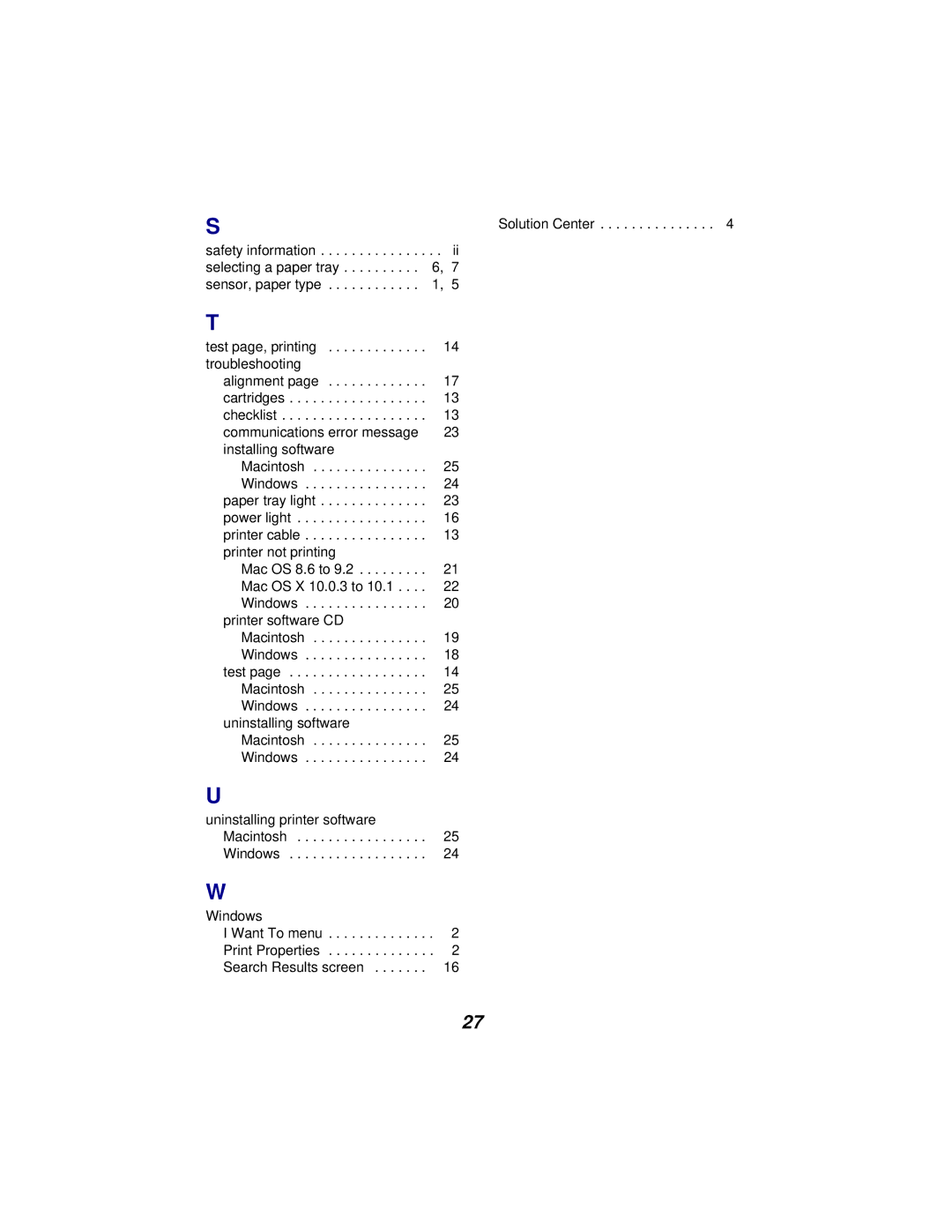 Lexmark Z65 manual Communications error message 