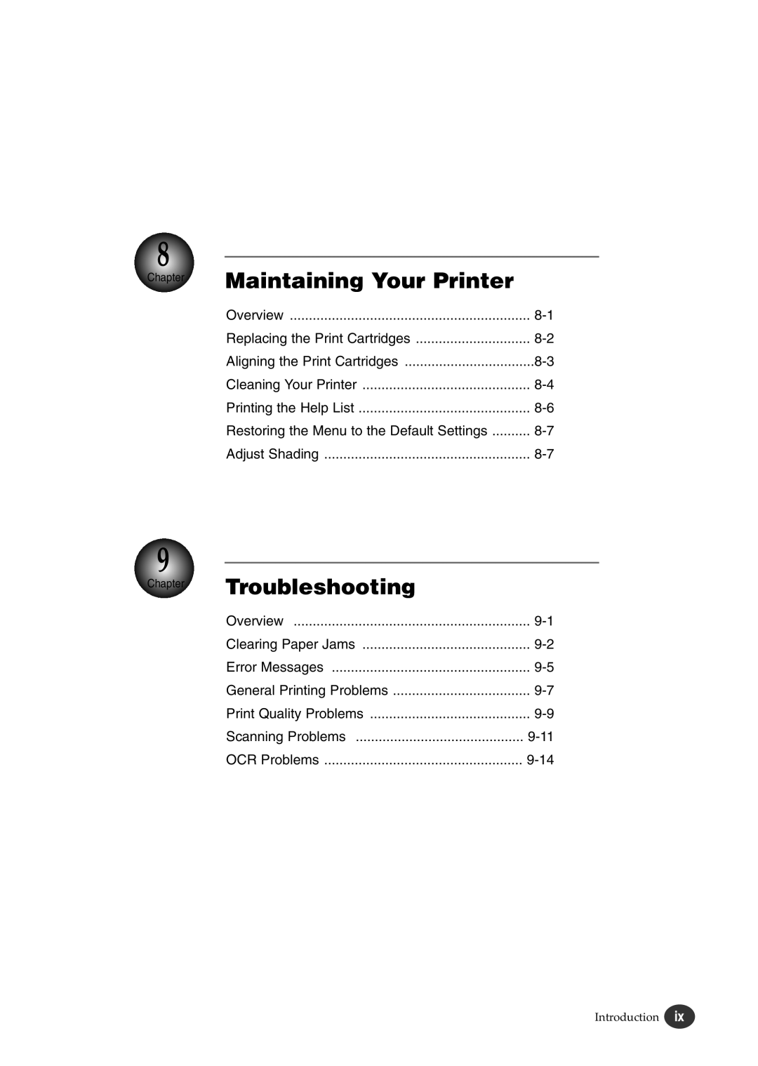 Lexmark Z82 manual Maintaining Your Printer 